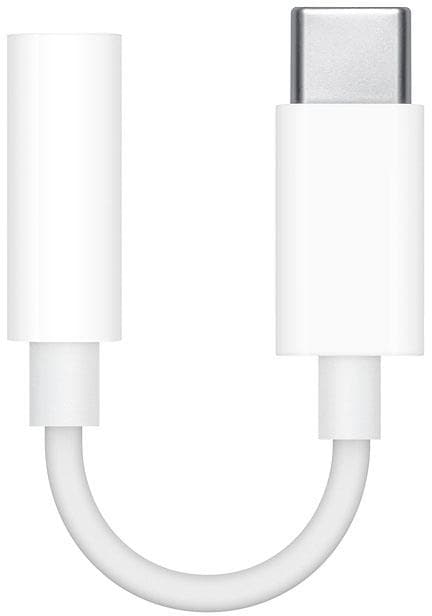 Apple Audio-Adapter »USB-C to 3.5 mm Headphone«, USB-C zu 3,5-mm-Klinke, Kompatibel mit iPad Air / Pro, Mac Mini