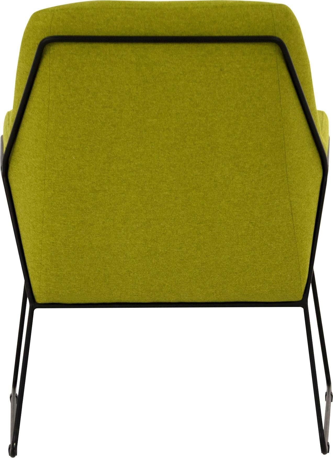 INOSIGN Sessel »Flin Cocktailsesel«, mit Knöpfen und Kissenoptik im Rücken