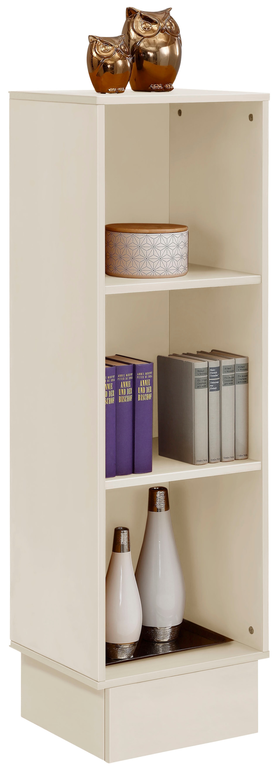 Home affaire Regal »Milan« Höhe 128 cm, Massivholz, FSC®-zertifiziert günstig online kaufen