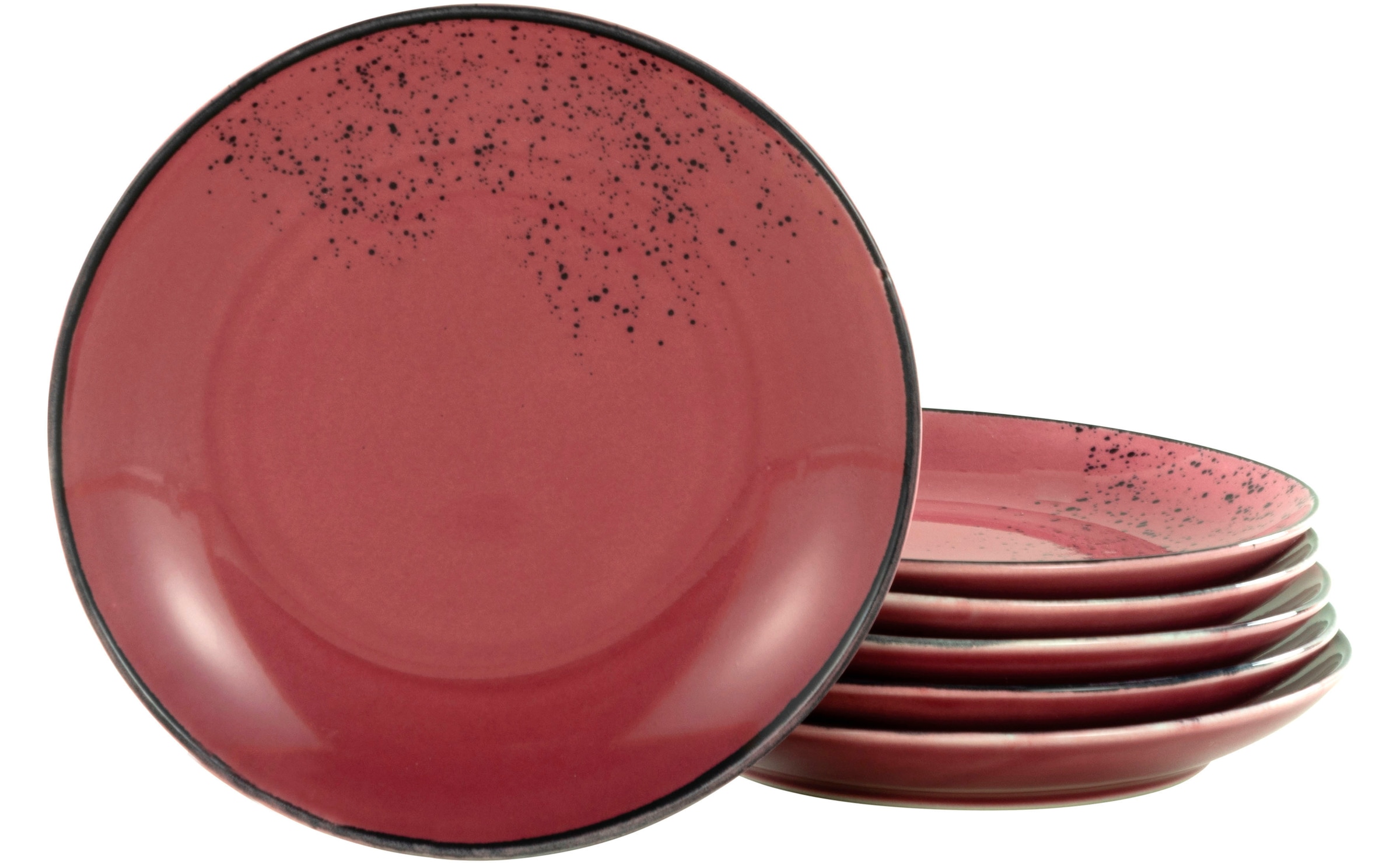 CreaTable Dessertteller »Essteller NATURE COLLECTION« Teller Set für 6 Pers günstig online kaufen