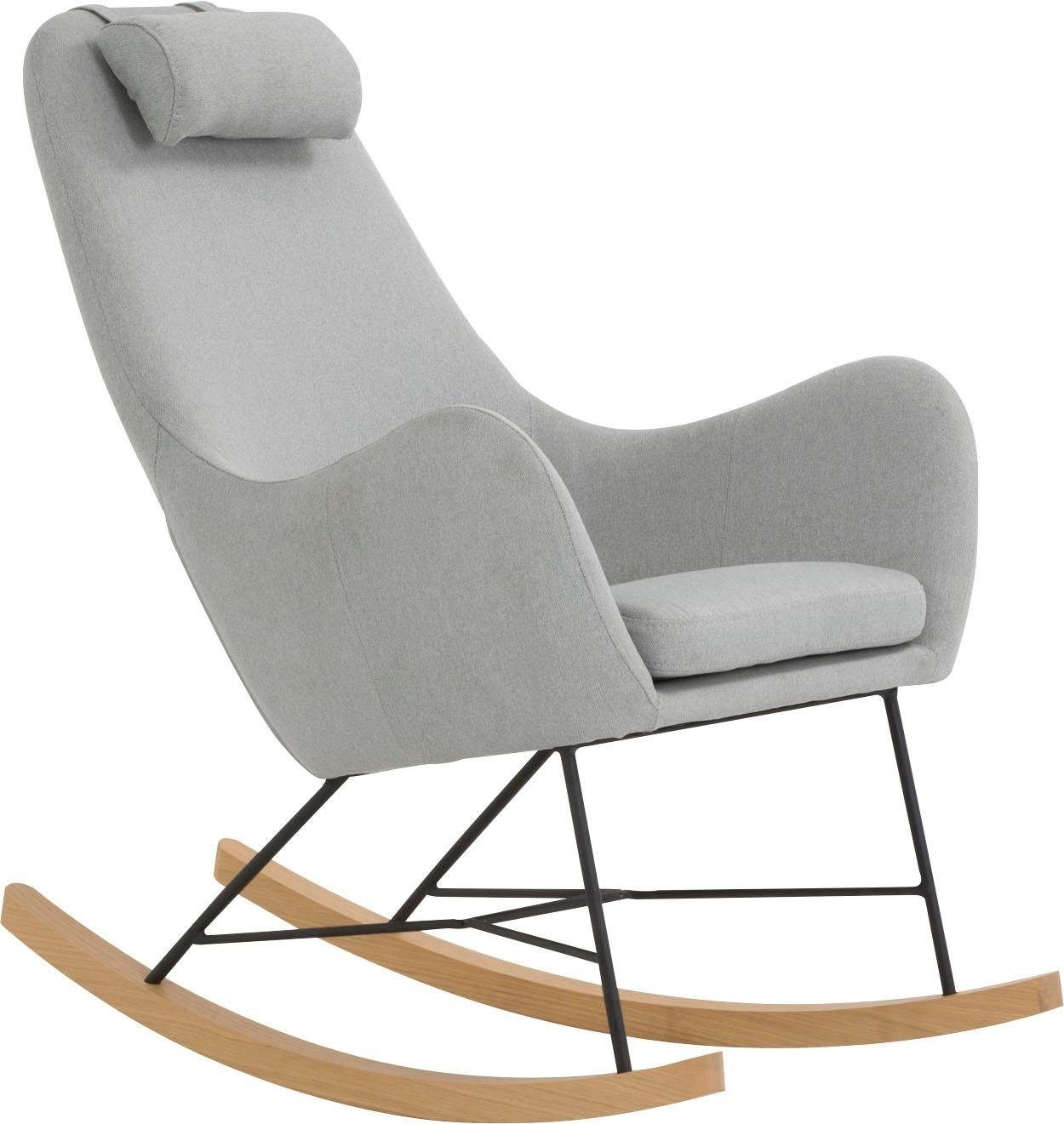 SalesFever Schaukelsessel »Komfortabler Schaukelstuhl zum Entspannen« Mit k günstig online kaufen