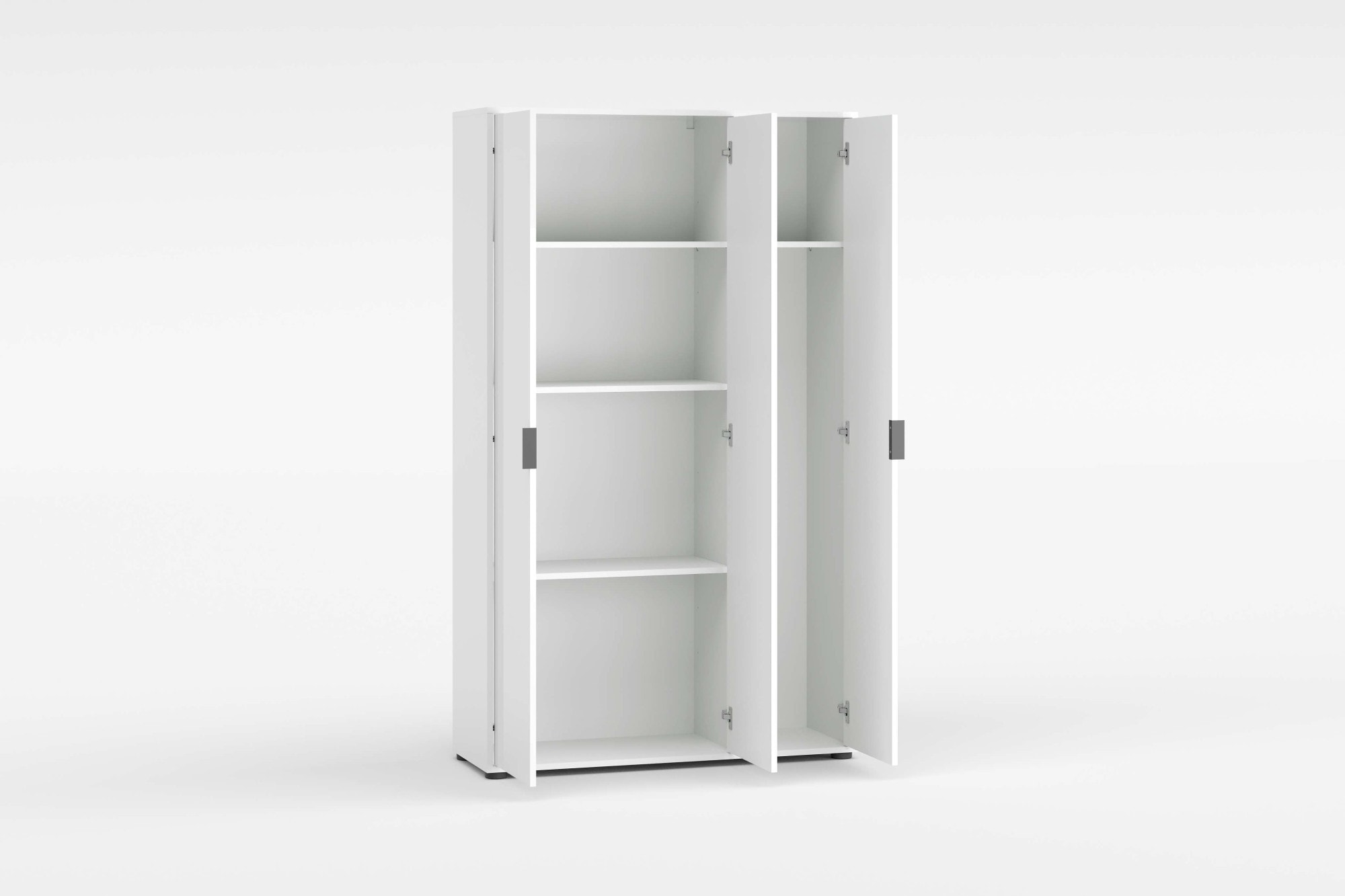 INOSIGN Mehrzweckschrank »Stauraumschrank , Breite 107 cm , Höhe 178 cm« 1 Stk. tlg. 3 Türen,1 kleiner und 3 große Einlegeböden- Schrank hochglanz lackiert