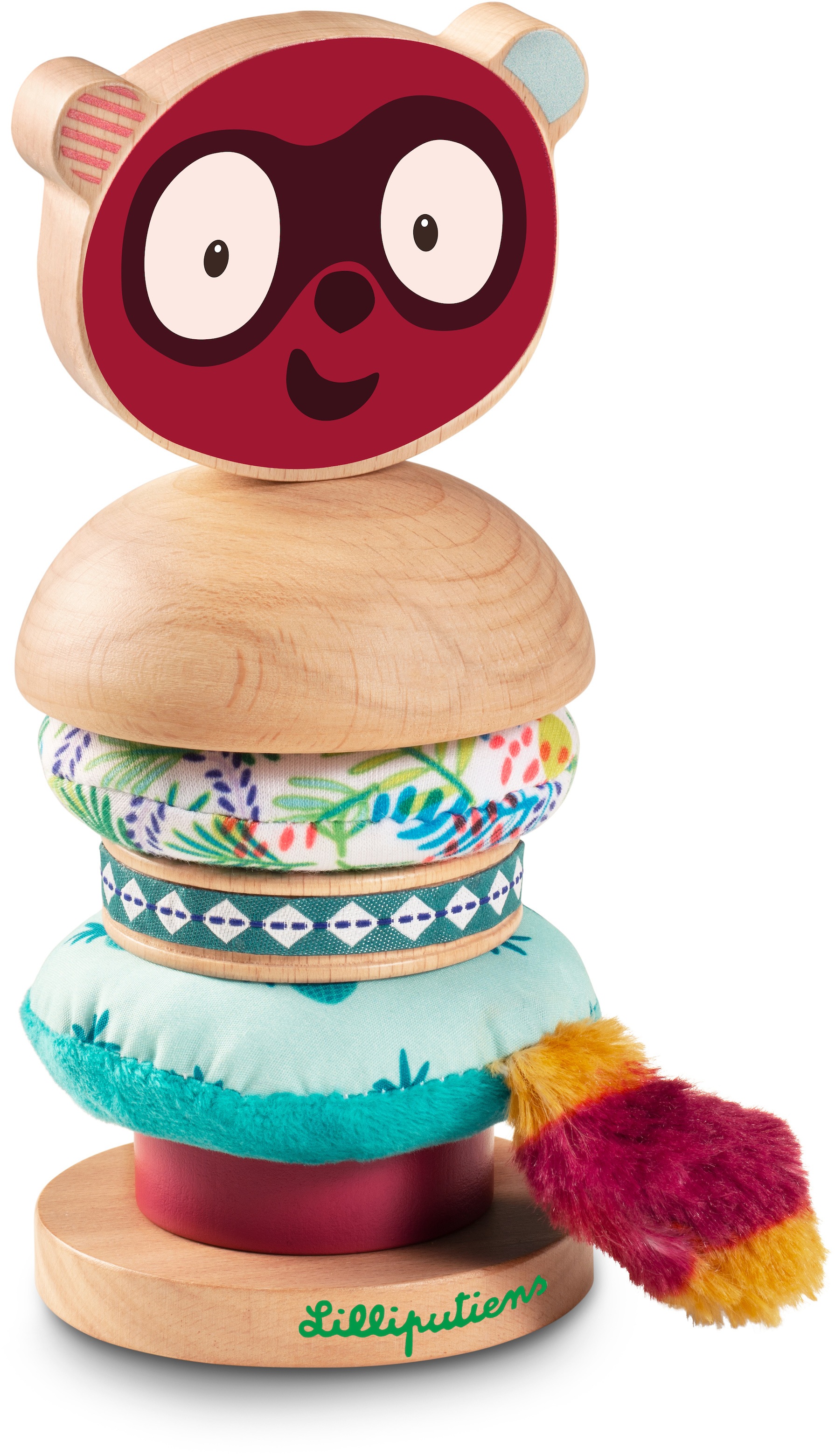 Lilliputiens® Stapelspielzeug »Georges Stapelpyramide«, (7 tlg.), FSC®- schützt Wald -... kaufen
