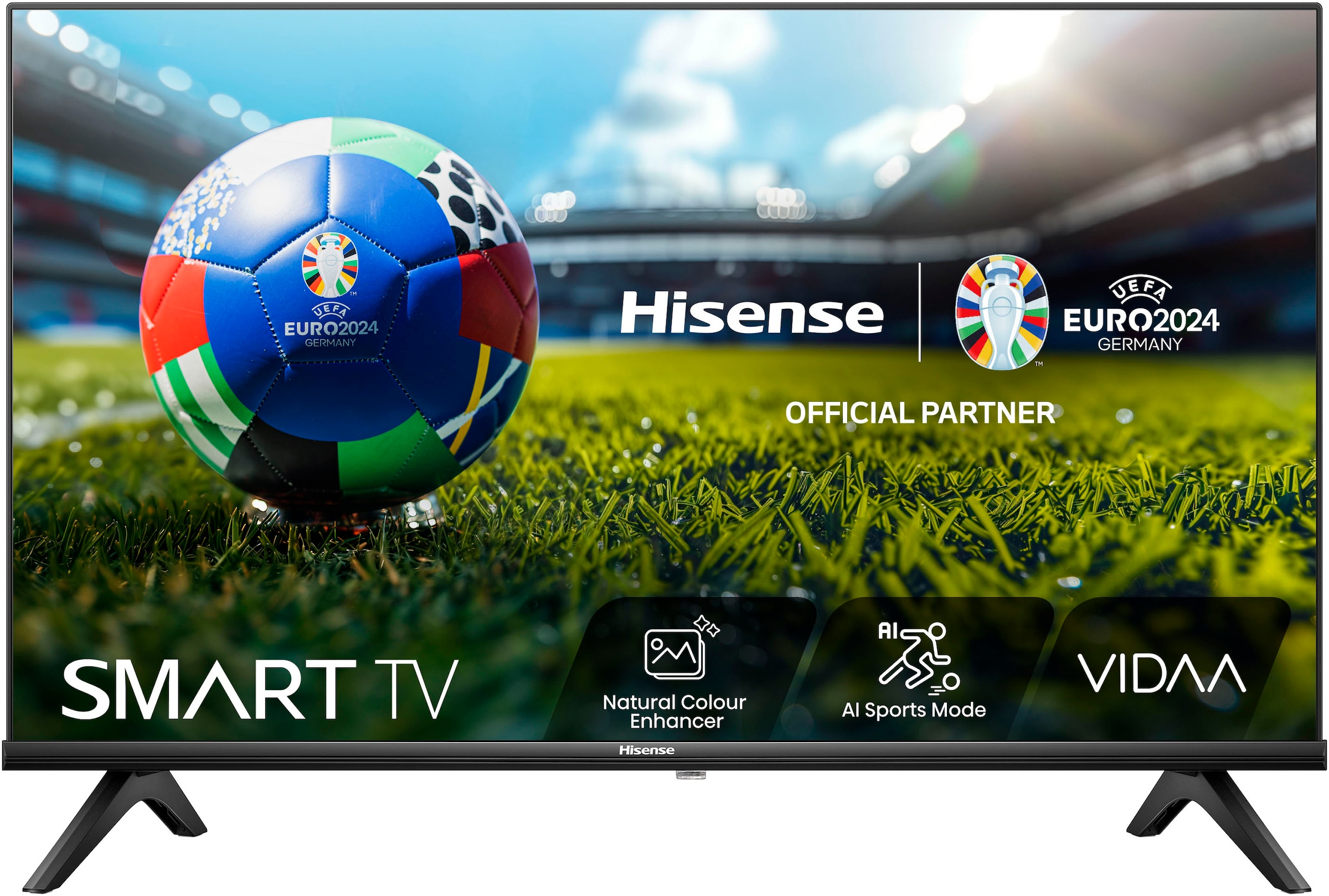 Hisense LED-Fernseher, 80 cm/32 Zoll, HD, Smart-TV,Triple Tuner DVB-T2 / T/C / S2 / S
