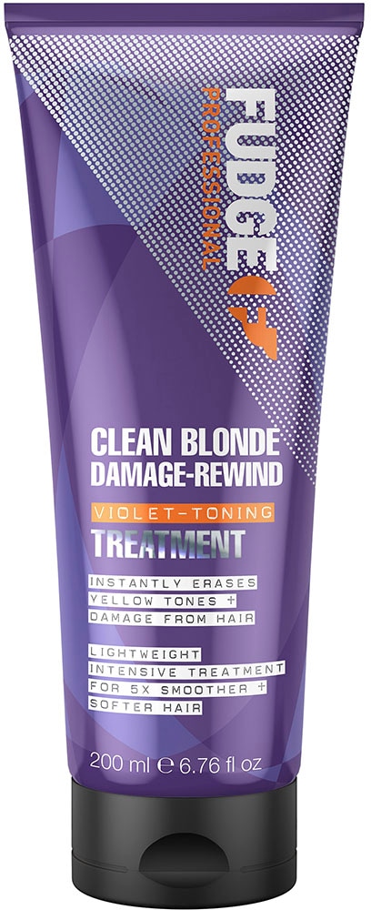 Fudge Haarkur »Clean Blonde Damage Rewind Violet-Toning Treatment«