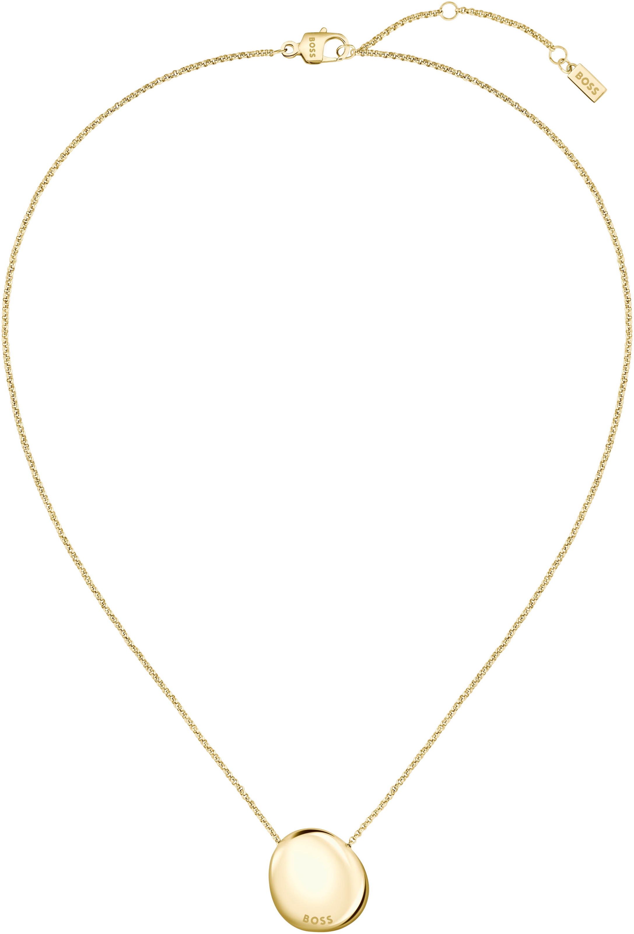 BOSS Kette mit Anhänger »NUGGET, 1580712, 1580716«