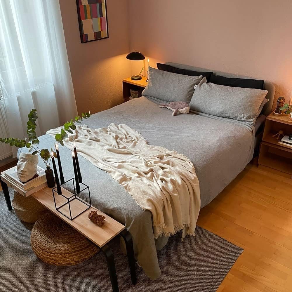 Wolkenfeld Bettwäsche »Wolkenfeld Flanell Winterbettwäsche 135x200cm, 155x220cm & Übergrößen« 2 Stk. tlg. Flauschige Flanell Winterbettwäsche inkl Kissenbezüge 40x80 oder 80x80