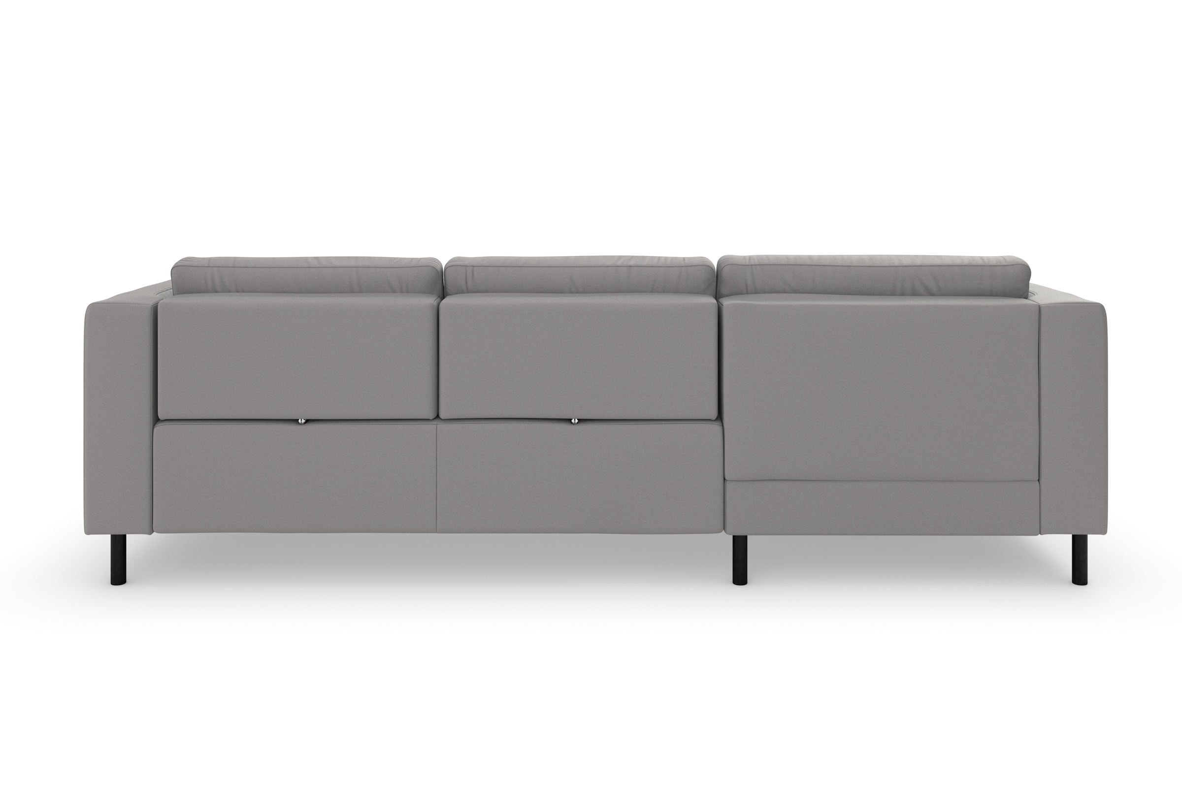 sit&more Ecksofa »Olsen L-Form«, inklusive Sitztiefenverstellung, wahlweise mit Bettfunktion, 15cm hoch