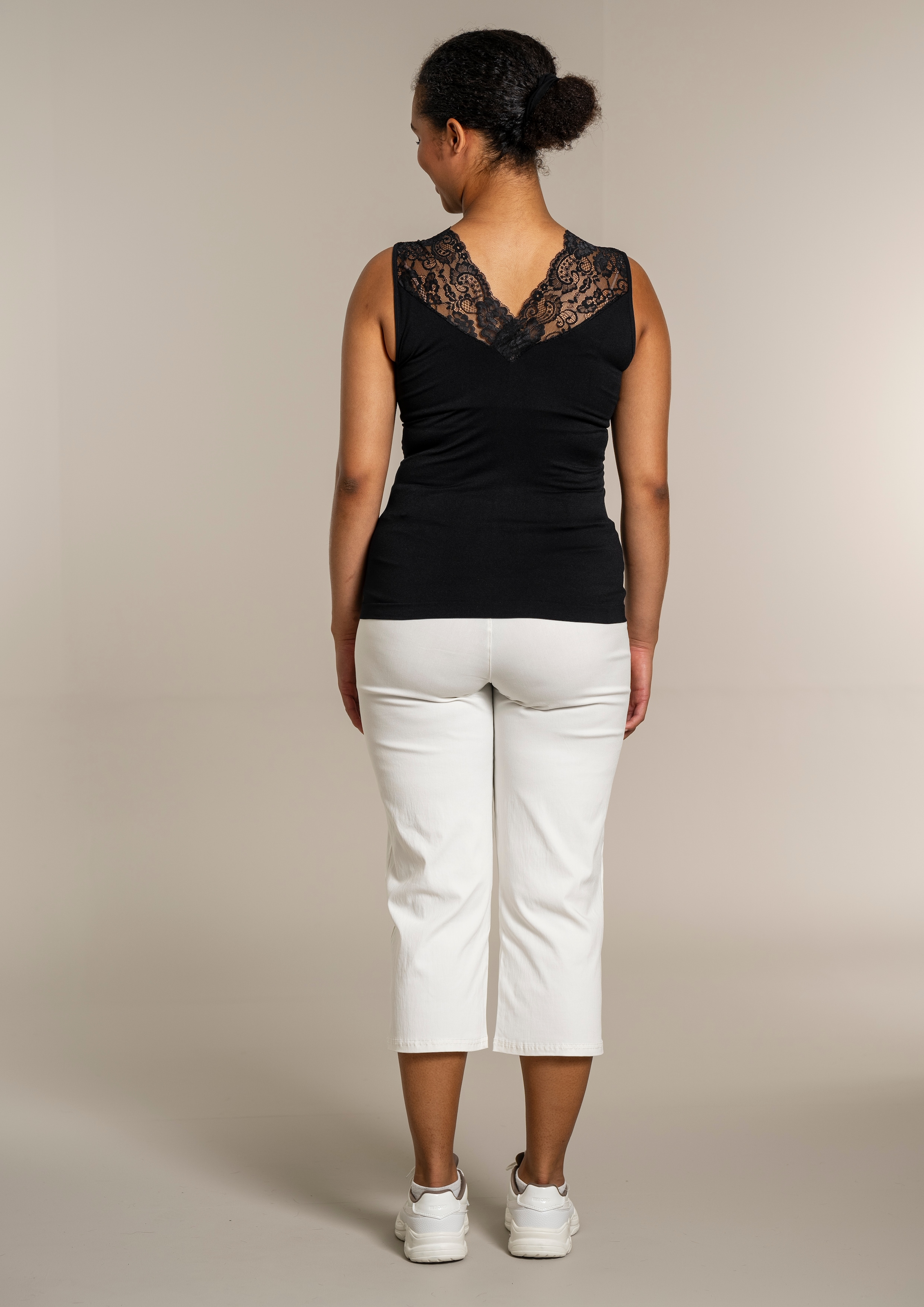 SANDGAARD Spitzentop »SG148«, mit Spitze