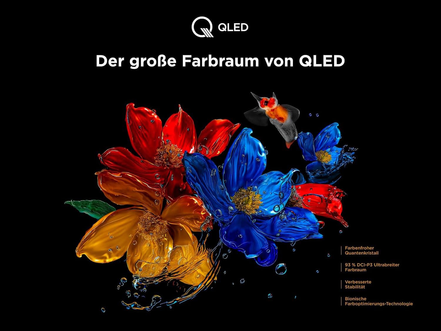 TCL QLED-Fernseher »85T69CX1« 215 cm/85 ″