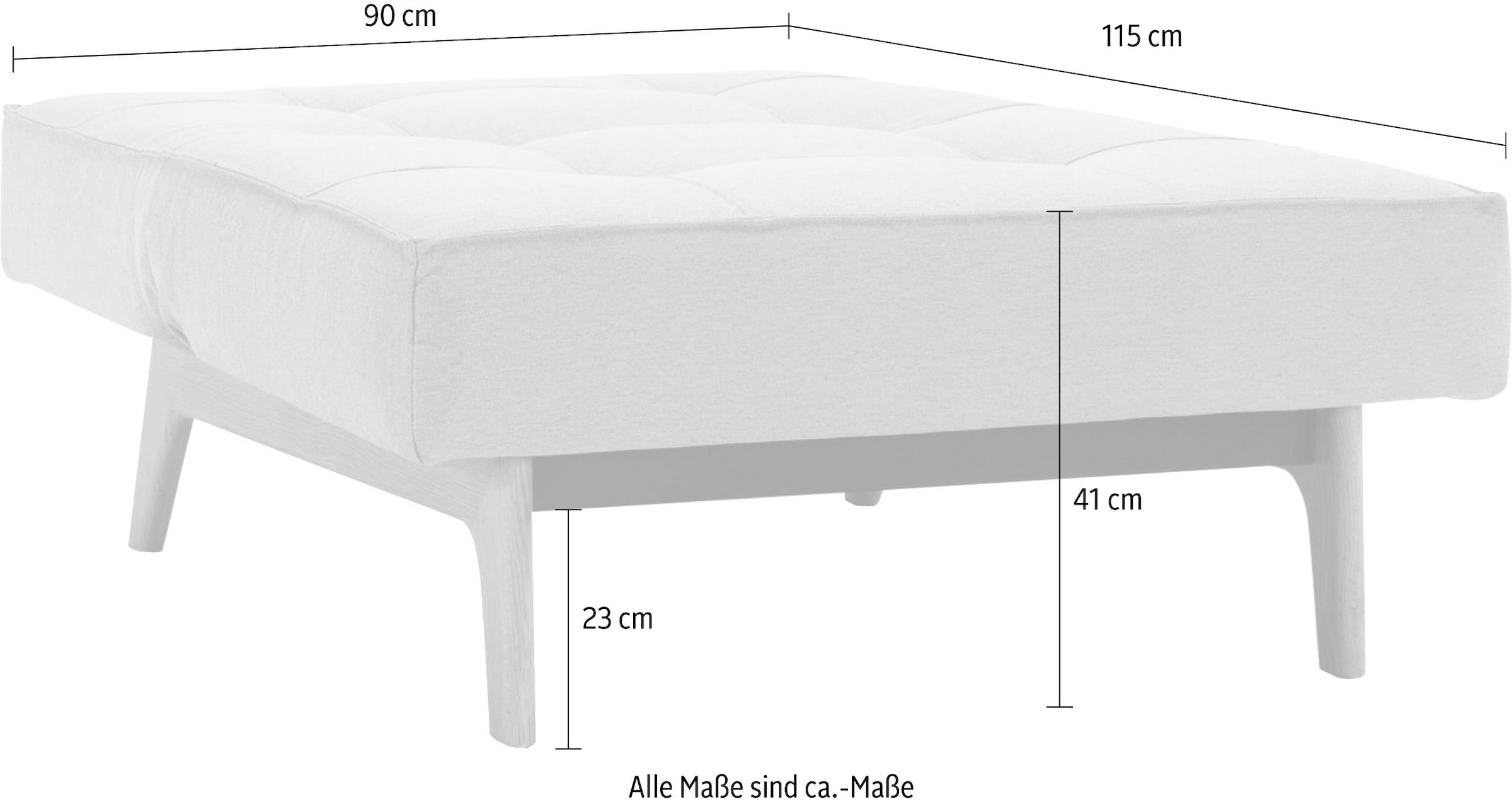 INNOVATION LIVING ™ Sofa "Splitback Eik", in scandinavischem Design günstig online kaufen