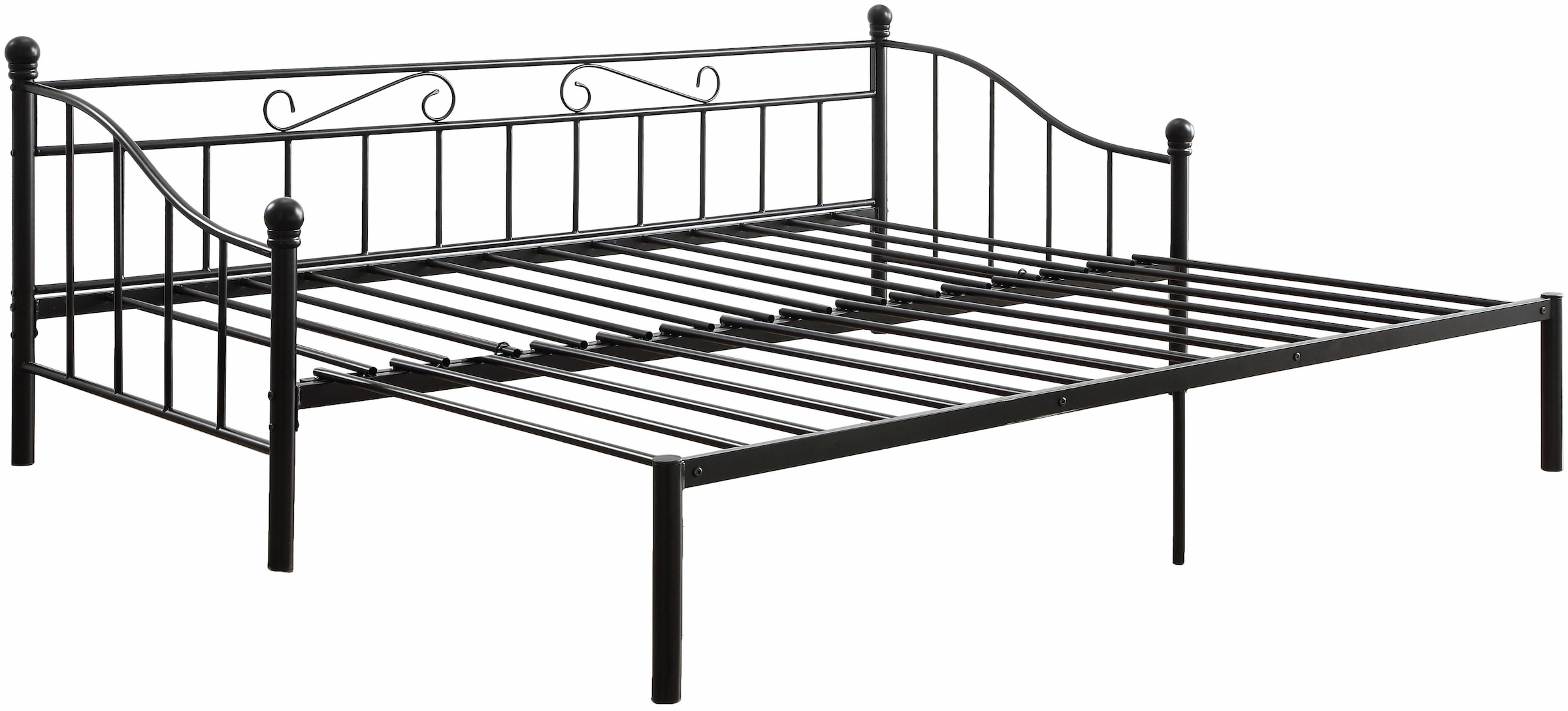 4. Bild von Home affaire Gästebett »Sara«, aus Metall, inkl. Lattenrost