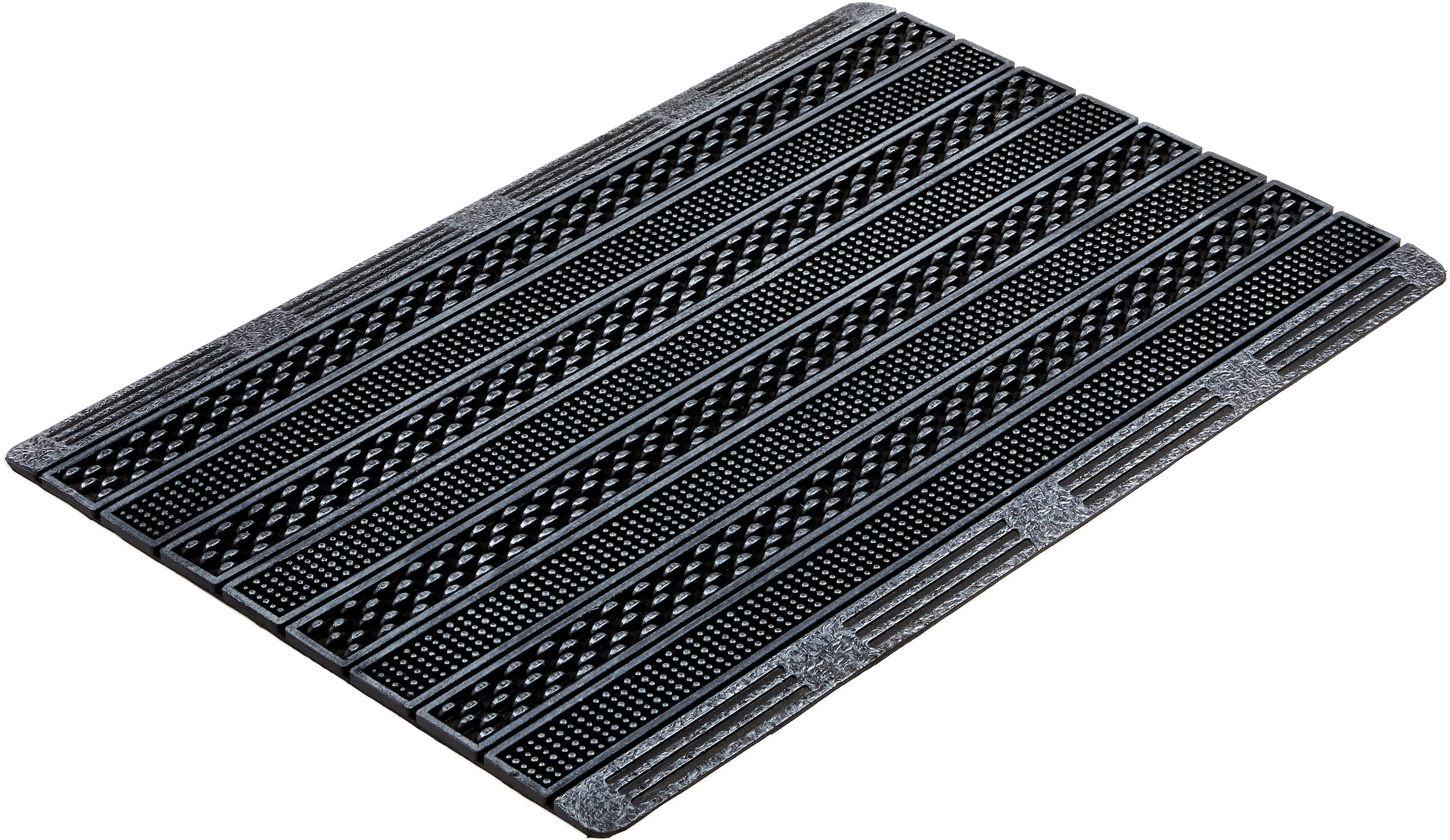 ASTRA Fußmatte »Rubic329« rechteckig 8 mm Höhe Gummi Fussmatte mit Rillen, rutschfest