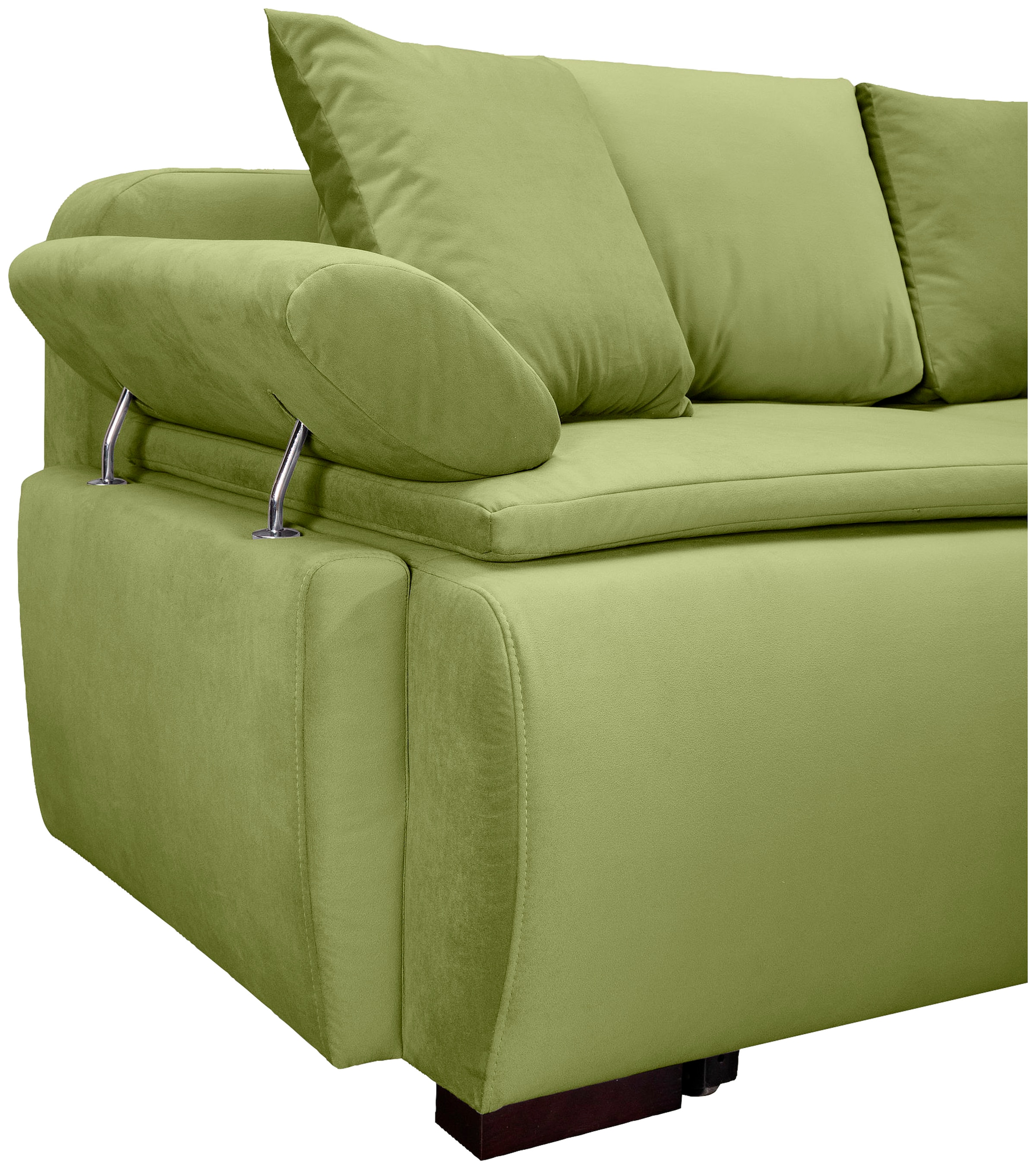 INOSIGN Schlafsofa »Romeo«, mit Boxspringaufbau, Bettfunktion & Bettkasten, Dauerschlafsofa