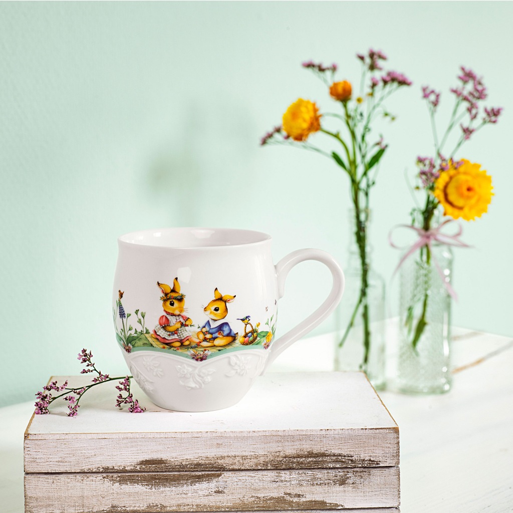 Villeroy & Boch Becher »Henkelbecher Spring Fantasy 0,5 l 6er Set bunt« günstig online kaufen