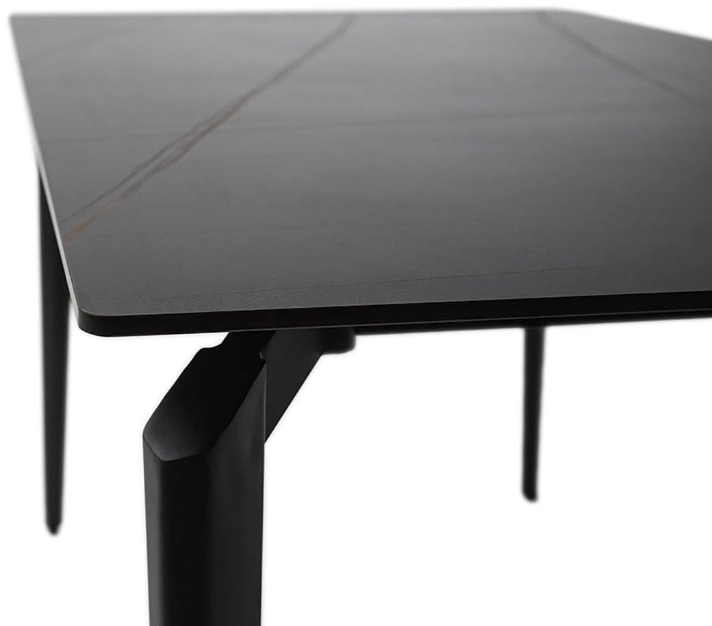 MCA furniture Esstisch »FREMONT 4-Fuß Tisch«, (Einzelstück), Keramik,Metall,Tischplatte 1,2cm, 4-6 Personen