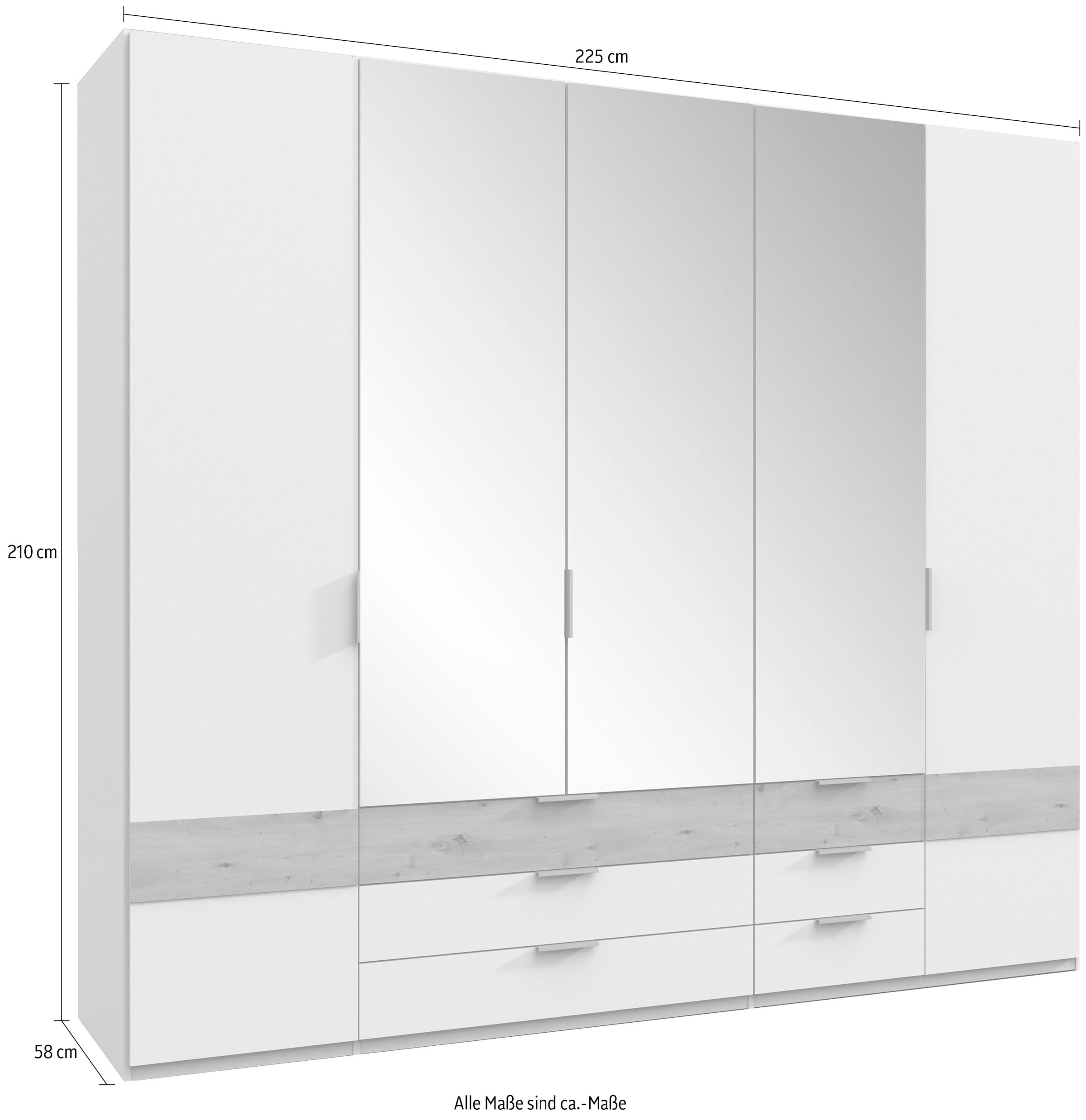 Wimex Drehtürenschrank »Gibraltar«