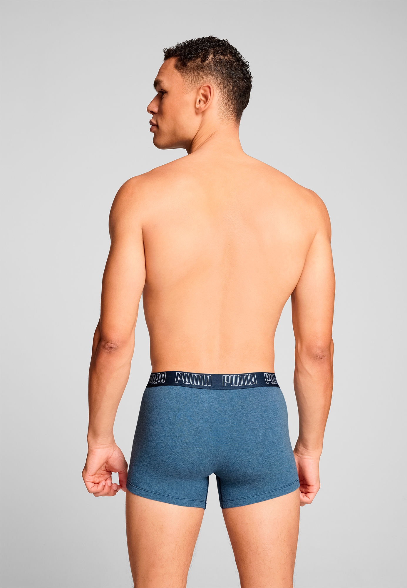 PUMA Boxer, 2er Packer Packung, ohne Eingriff, elastisch