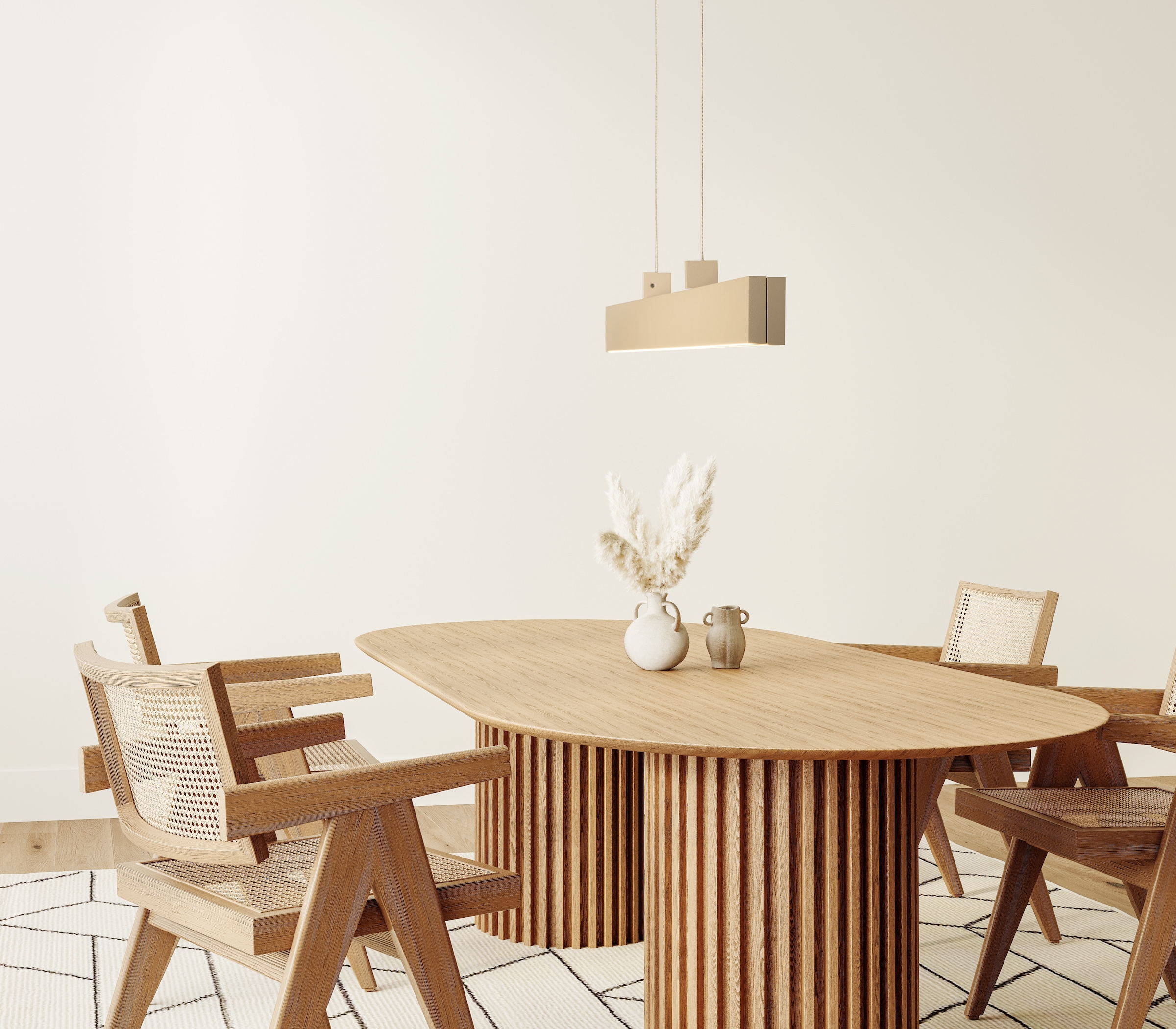 FISCHER & HONSEL Pendelleuchte »Vayana« LED-Board 1 Stk. Farbtemperatur stufenlos einstellbar, höhenverstellbar mit Kabellift