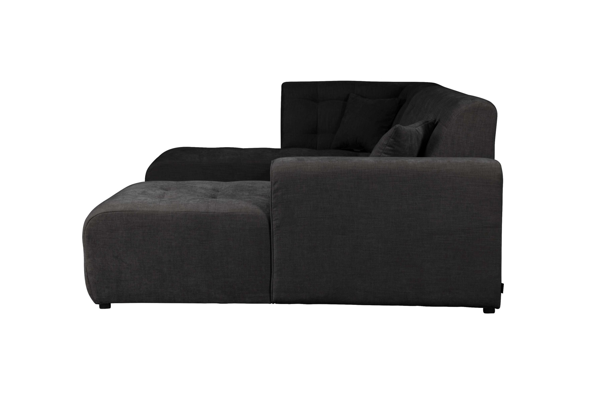 Home affaire Wohnlandschaft »Nosia U-Form«, incl. 2 Zierkissen, mit feiner Steppung