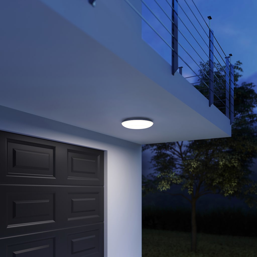steinel LED Außen-Deckenleuchte »DL Vario Quattro«, 1 flammig-flammig