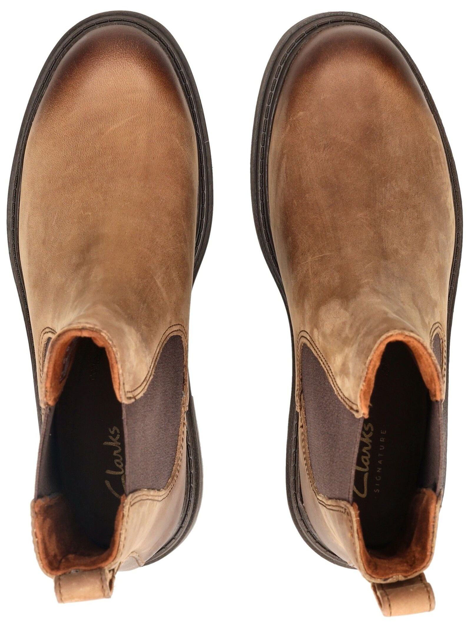 Clarks Stiefelette »Clarks Stiefelette Leder/Textil«