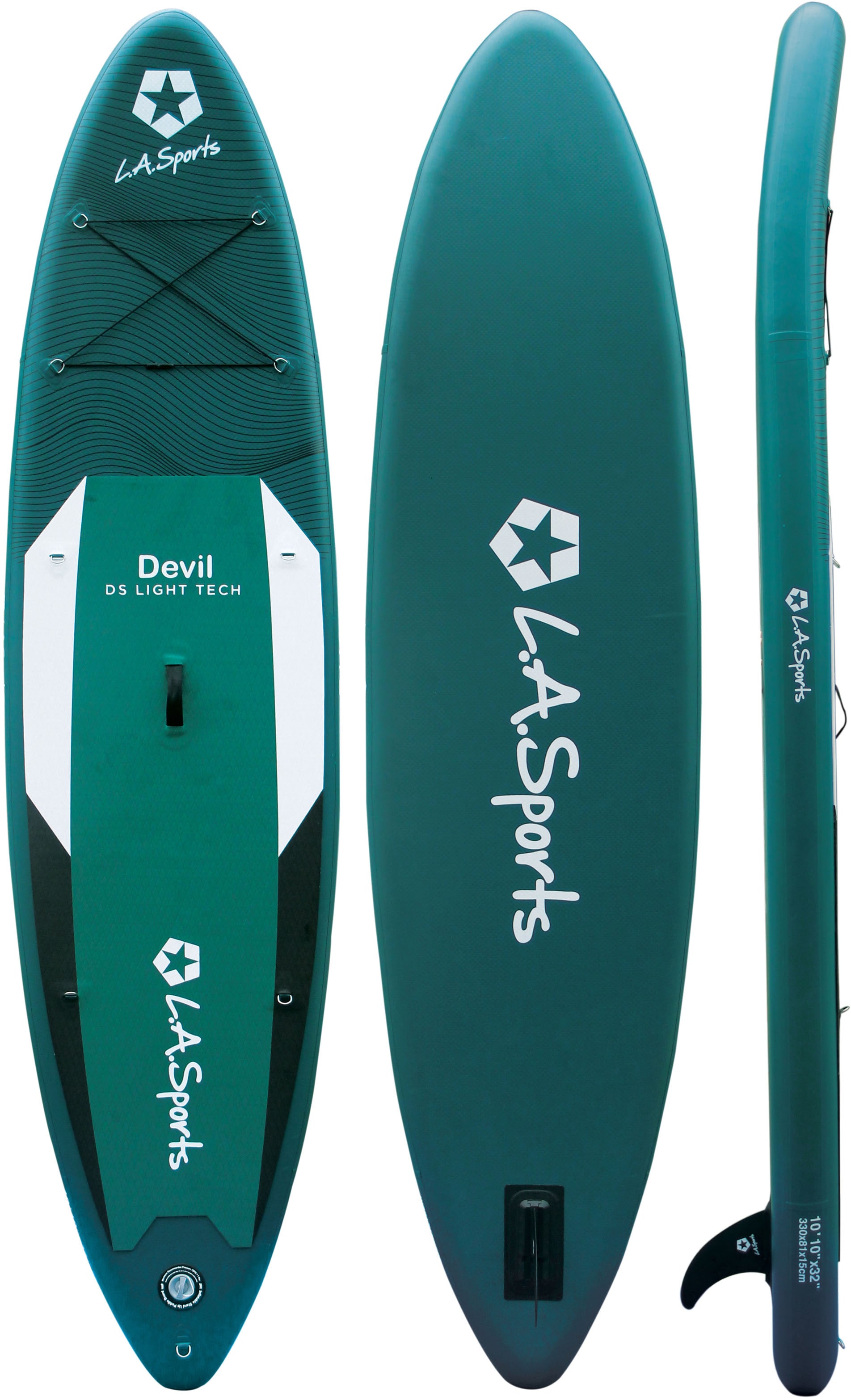 Sports tlg., im Online-Shop Transportrucksack) Pumpe 6 L.A. SUP-Board »Devil«, kaufen mit Paddel, (Set, Inflatable und