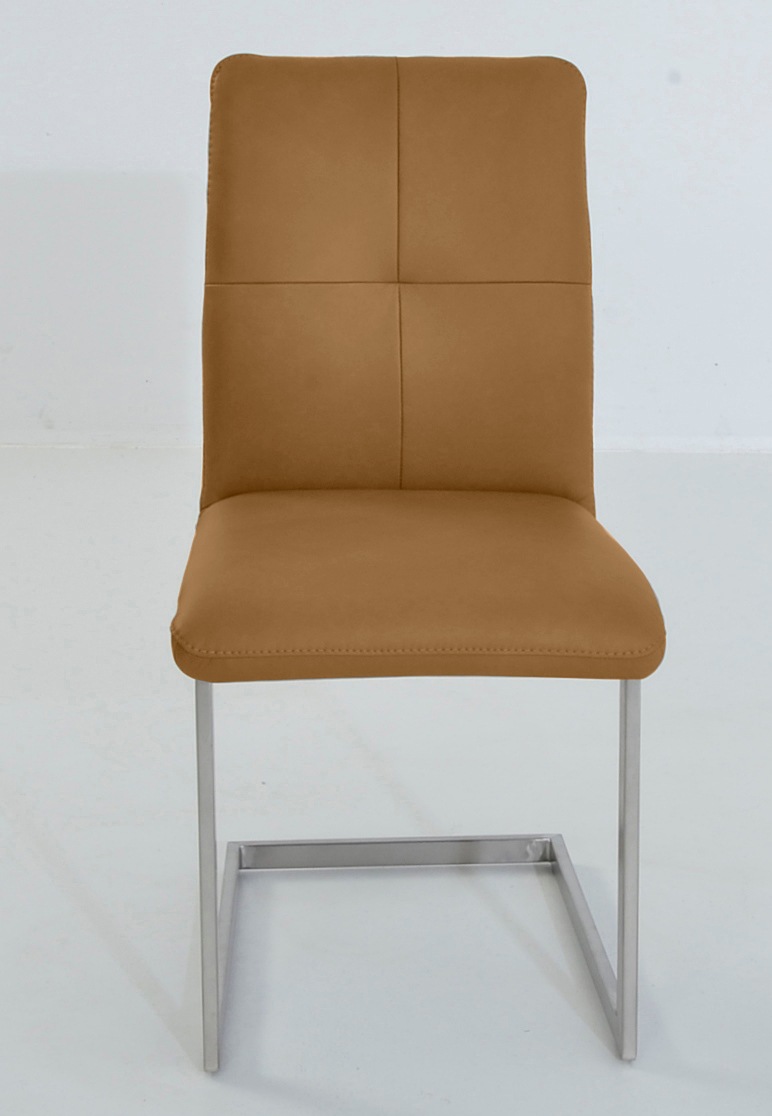 K+W Komfort & Wohnen Freischwinger »6511«, Leder CLOUD, Freischwinger mit H günstig online kaufen
