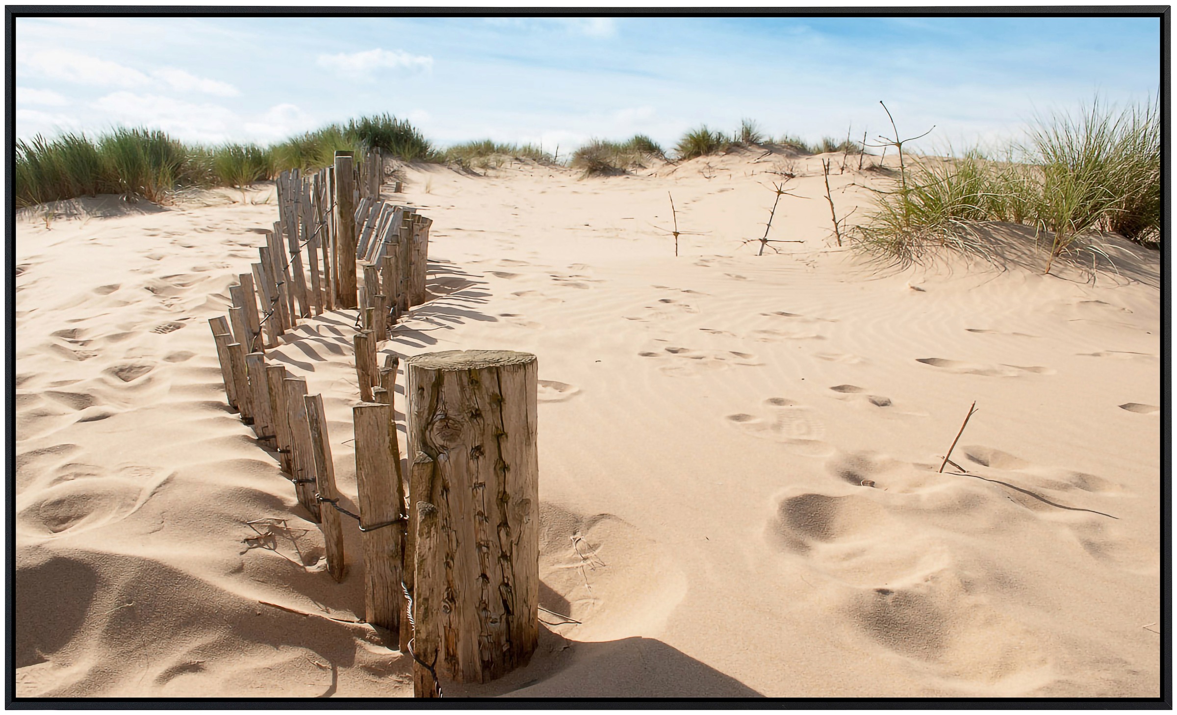 Papermoon Infrarotheizung »Dünen Sandy Beach«, sehr angenehme Strahlungswär günstig online kaufen