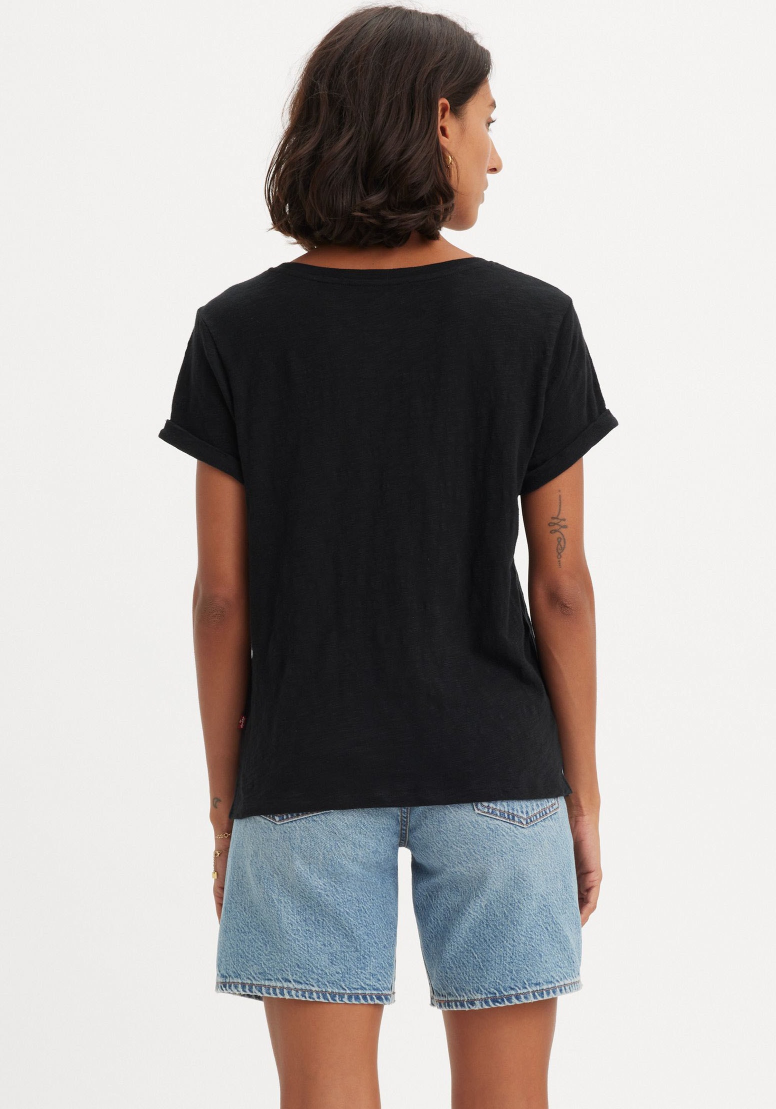 Levi's® Rundhalsshirt »MARGOT TEE«, aus strukturierter Slub Yarn Qualität