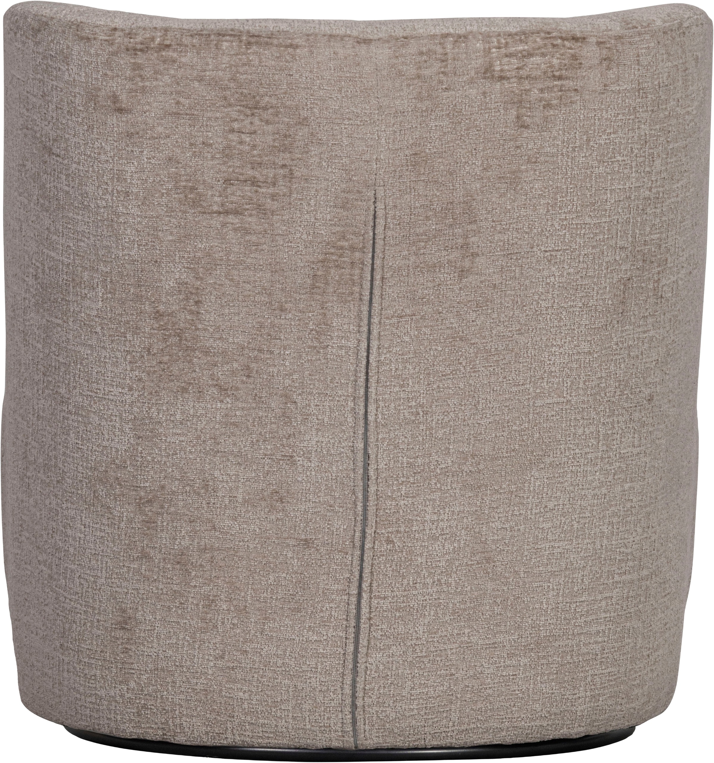 WOOOD Drehsessel »Atty mit struktur-Velvetbezug und Drehmechanismus B 74 x T 65 x H 75cm« Sehr hohe Verschleißfestigkeit, montiert geliefert, Tragkraft 120 kg