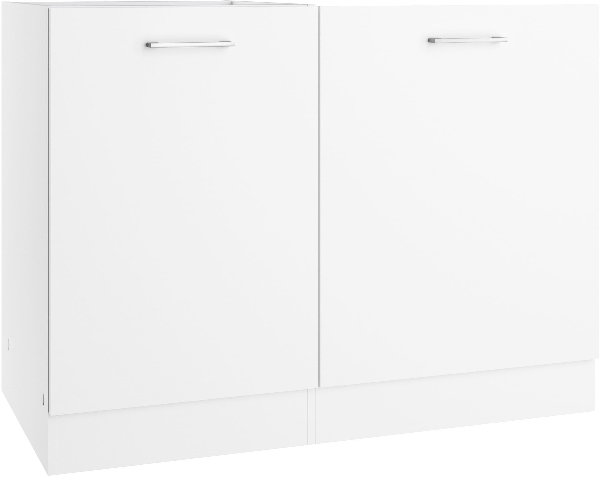 KOCHSTATION Spülenschrank »KS-Milan« Spülzentrum 110 cm, matte oder hochglä günstig online kaufen