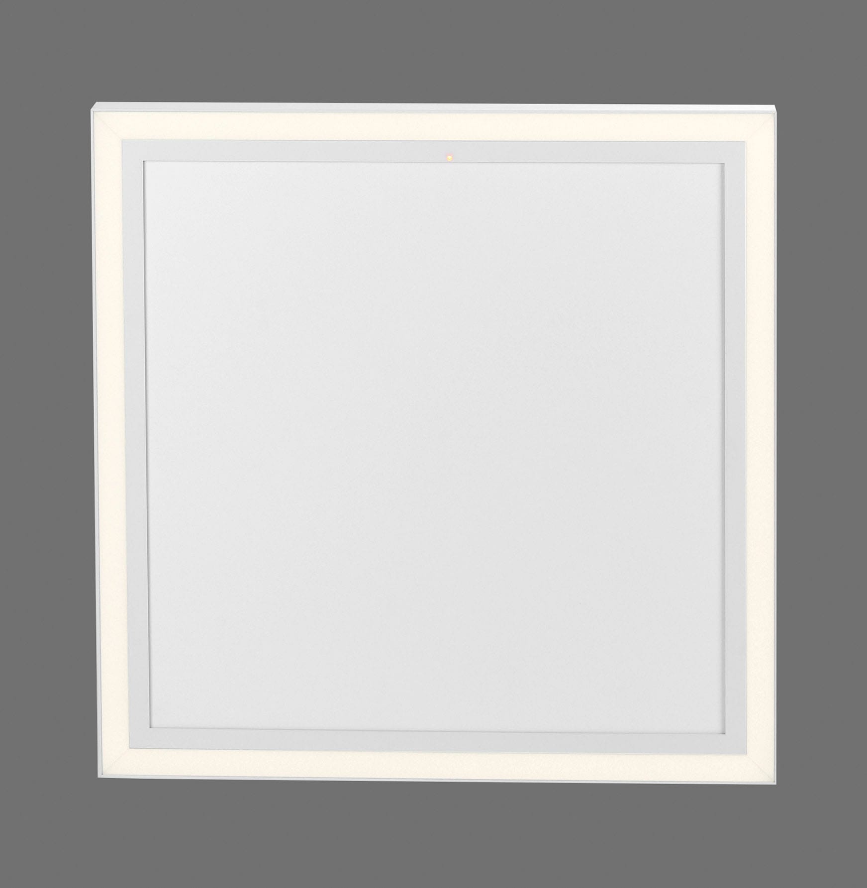 JUST LIGHT Deckenleuchte »BEROA«, 1 flammig, Leuchtmittel LED-Board | LED fest integriert, Deckenpanel mit IR-Heizung 450W, Funk Fernbed., Funkthermostat