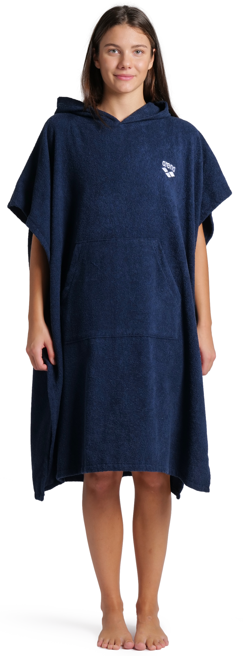 Arena Badeponcho »arena Unisex Baumwoll Poncho Bademantel« 1 Stk. Duschen, Strand, Sport, Schwimmbad, Sauna, Baumwolle, Unisex, bequem