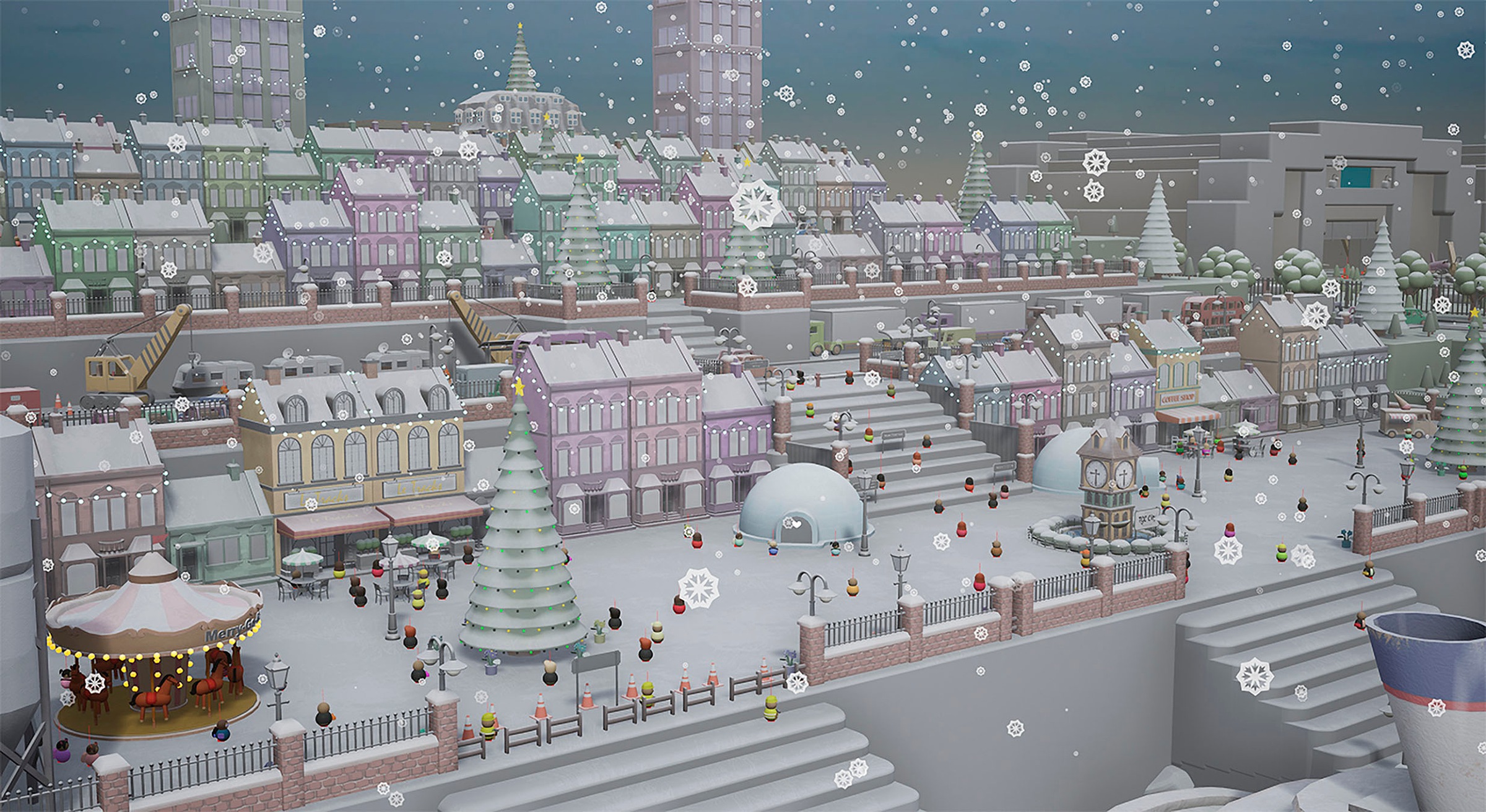 NBG Spielesoftware »Maxx Tech Tracks Winter Wonder« Nintendo Switch