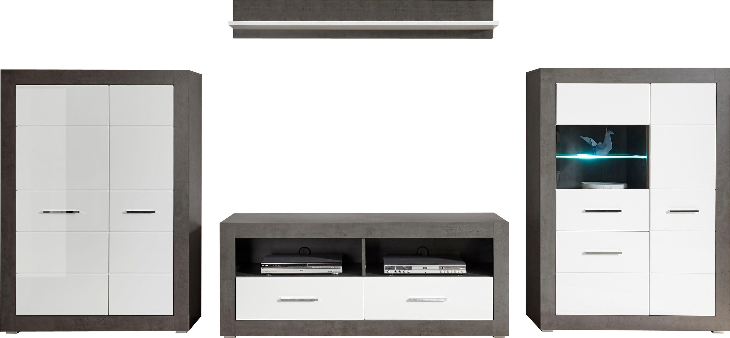 INOSIGN Wohnwand »Etero«, (Set, 4 St.)