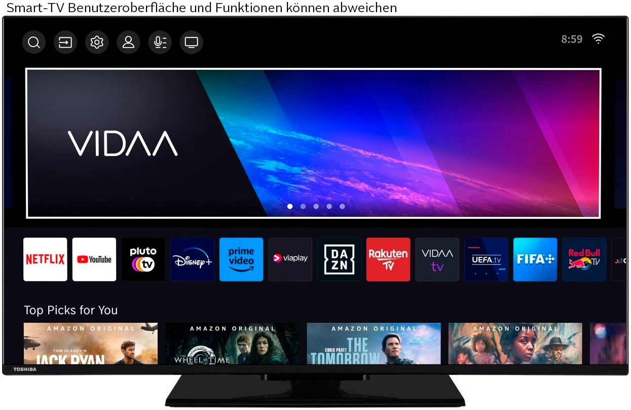 Toshiba LED-Fernseher »55UV3463DA«, 4K Ultra HD, Smart-TV