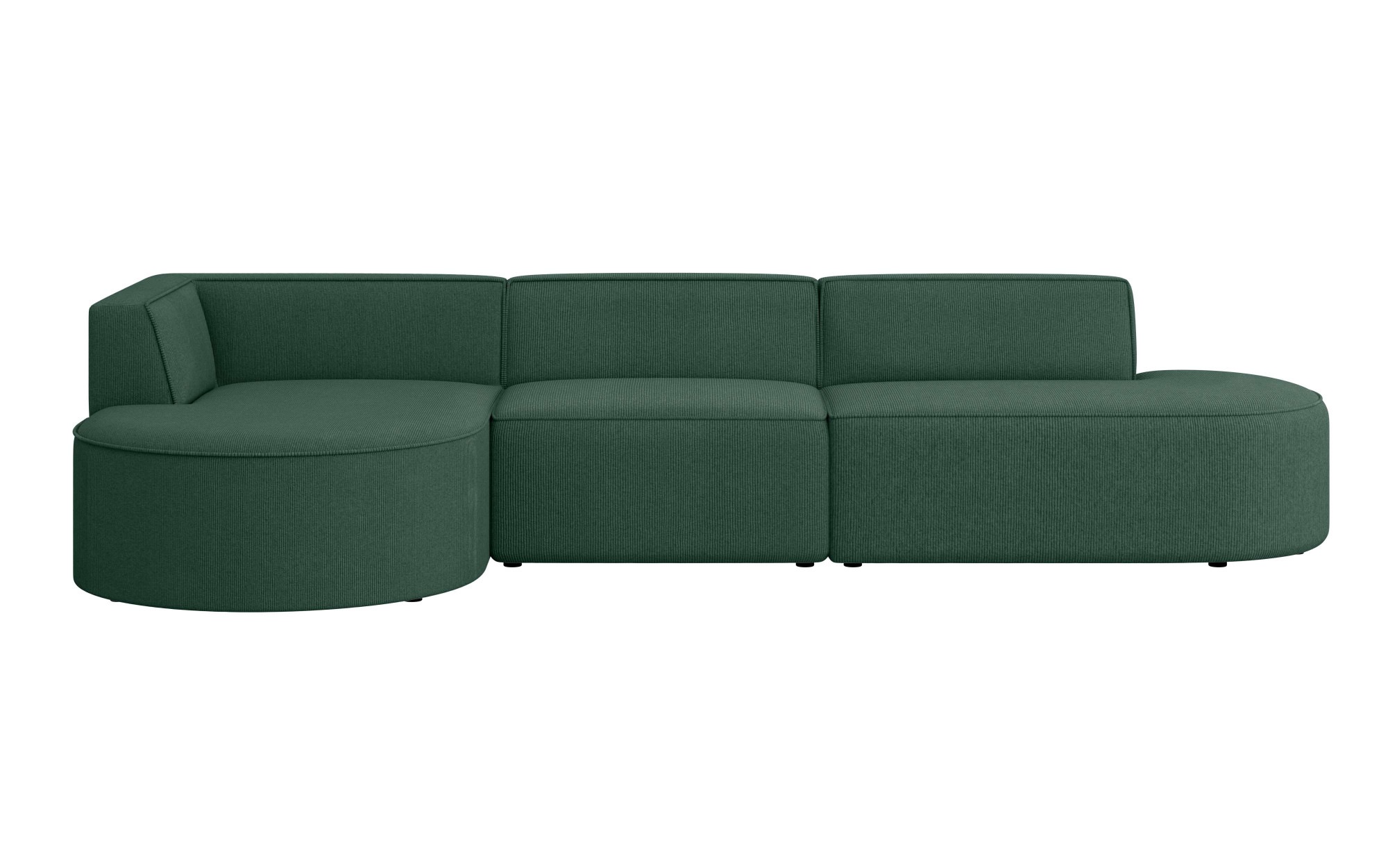 andas Ecksofa »EIVIND Designer Sofa mit Ottomane rechts/links, B/T/H: 343/1 günstig online kaufen