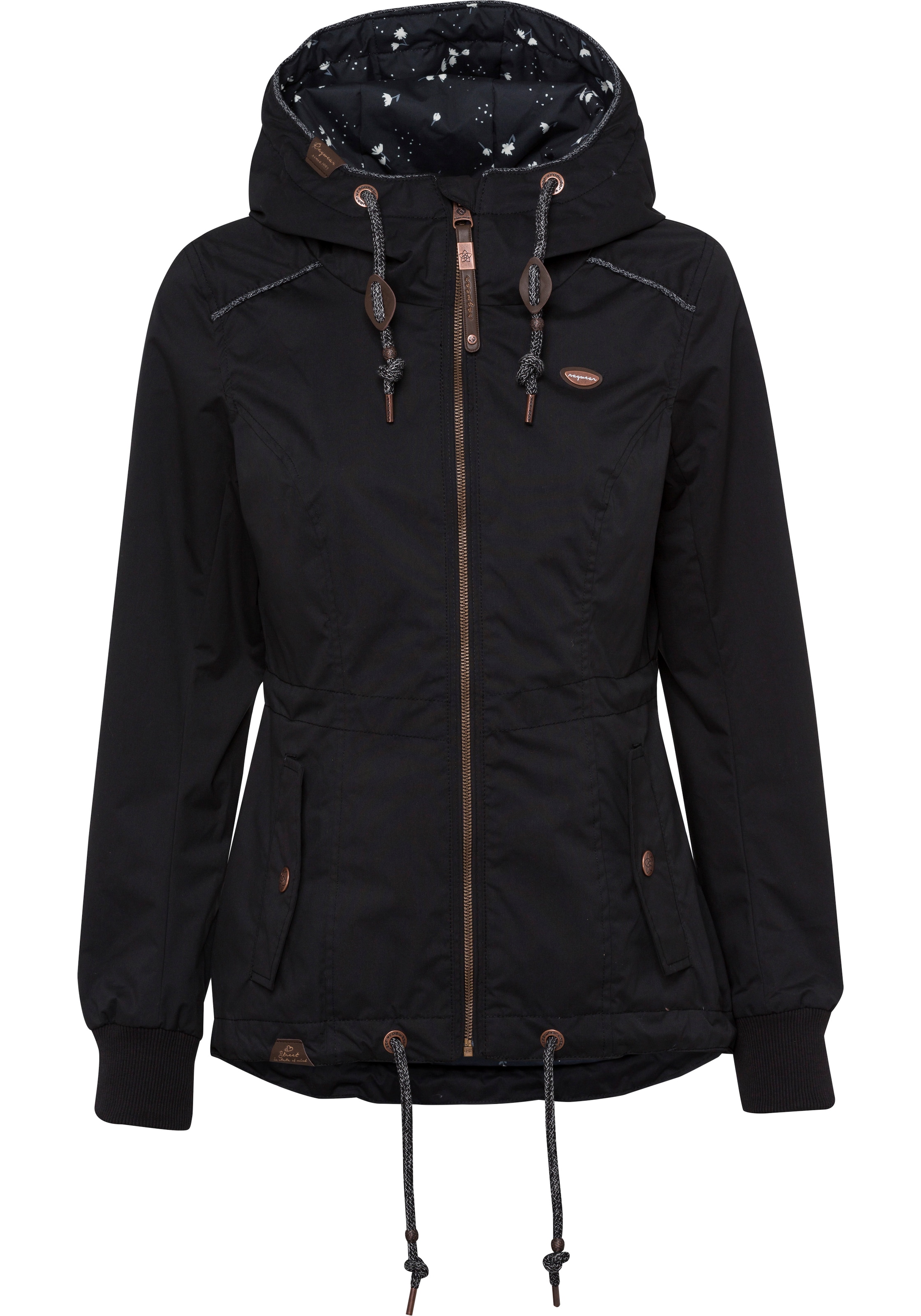 Ragwear Outdoorjacke »DANKA« mit Kapuze Urban Streetwear- Übergangs-Style mit Kapuze