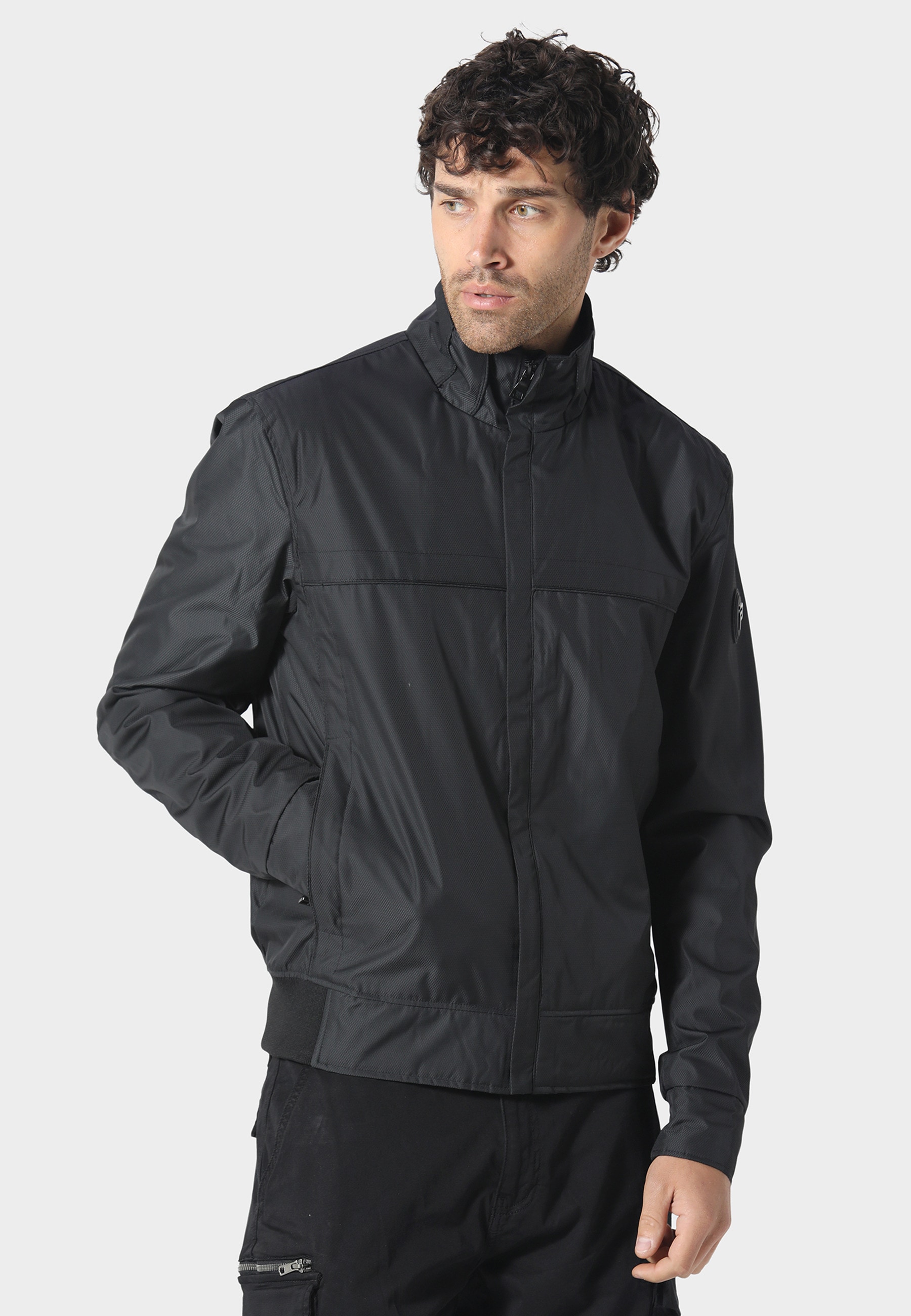 883Police Allwetterjacke »883 Police STROUD JACKET« 1 Stk. tlg. ohne Kapuze