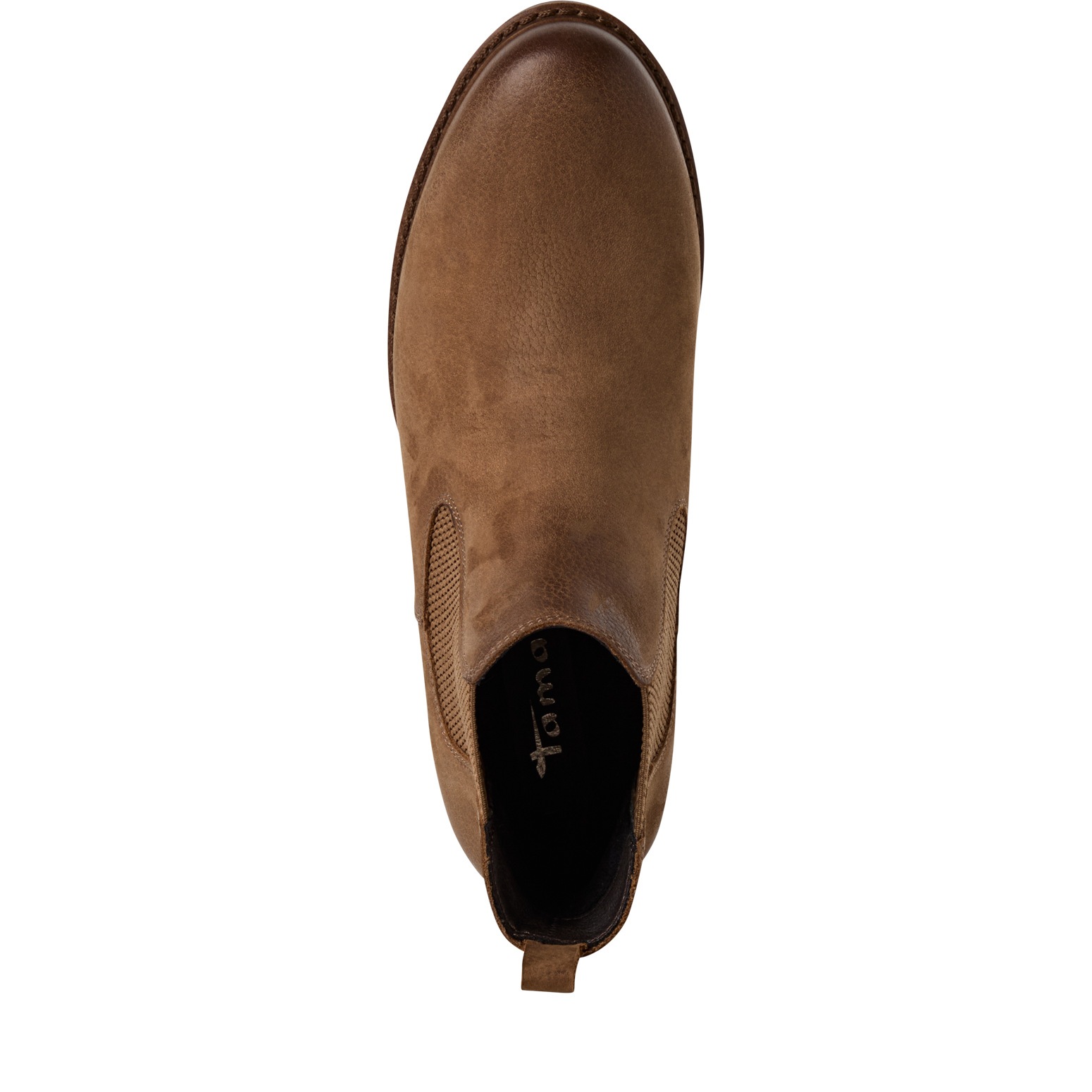 Tamaris Chelseaboots, Blockabsatz, Stiefelette, Businesschuh, Schlupfboots, Anziehlasche