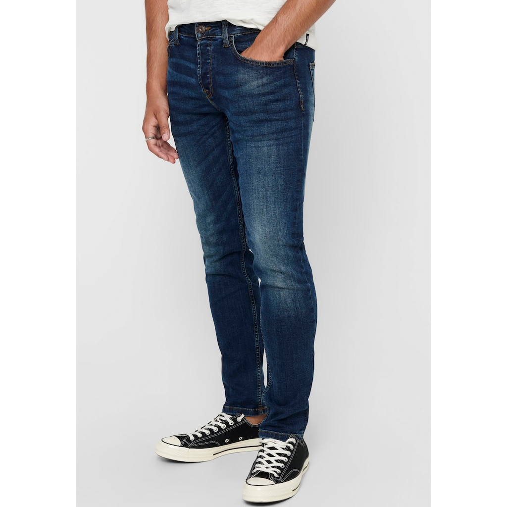 ONLY & SONS Regular-fit-Jeans »WEFT«