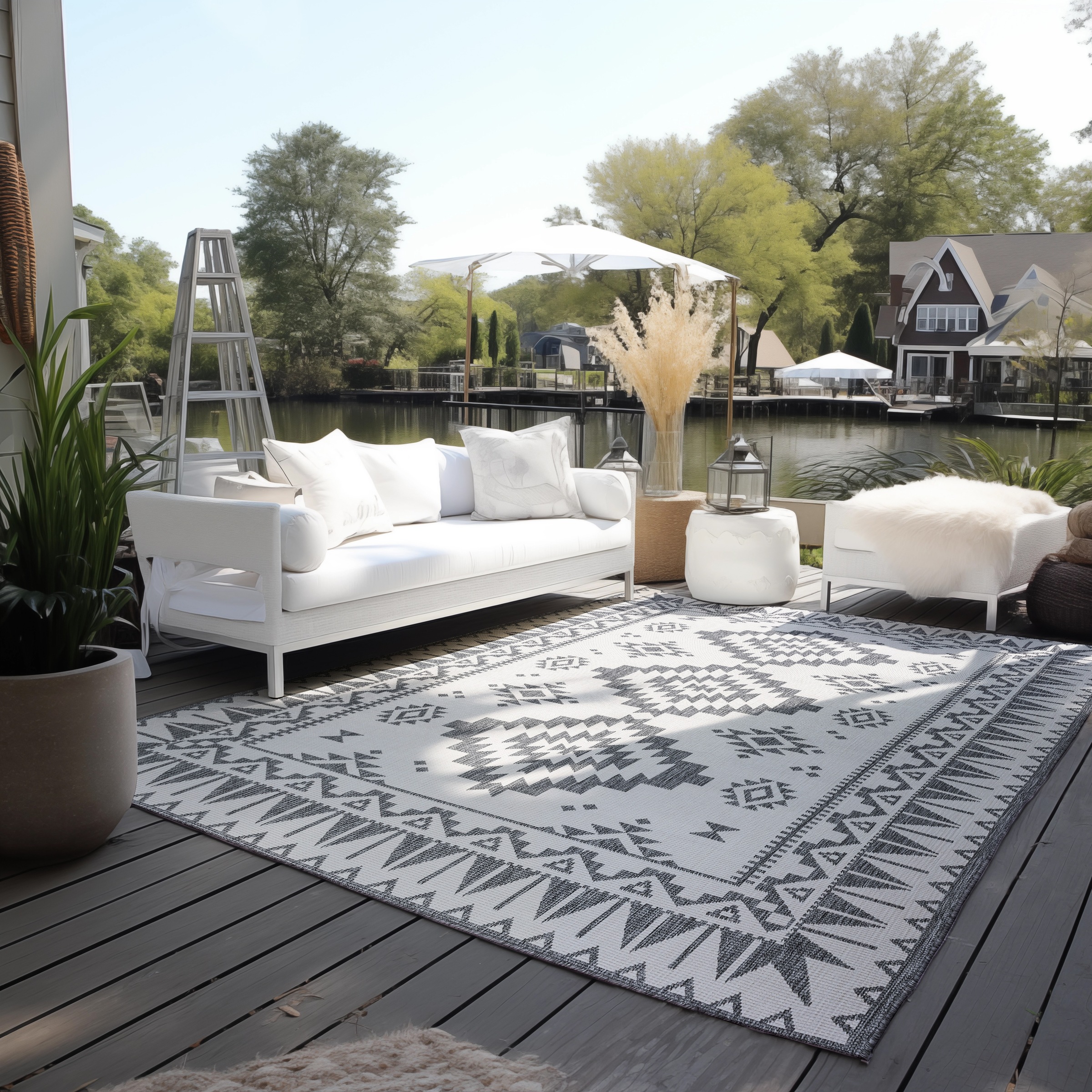 ELLE DECORATION Teppich »Dynamic, Wendeteppich«, rechteckig, 5 mm Höhe, Fla günstig online kaufen