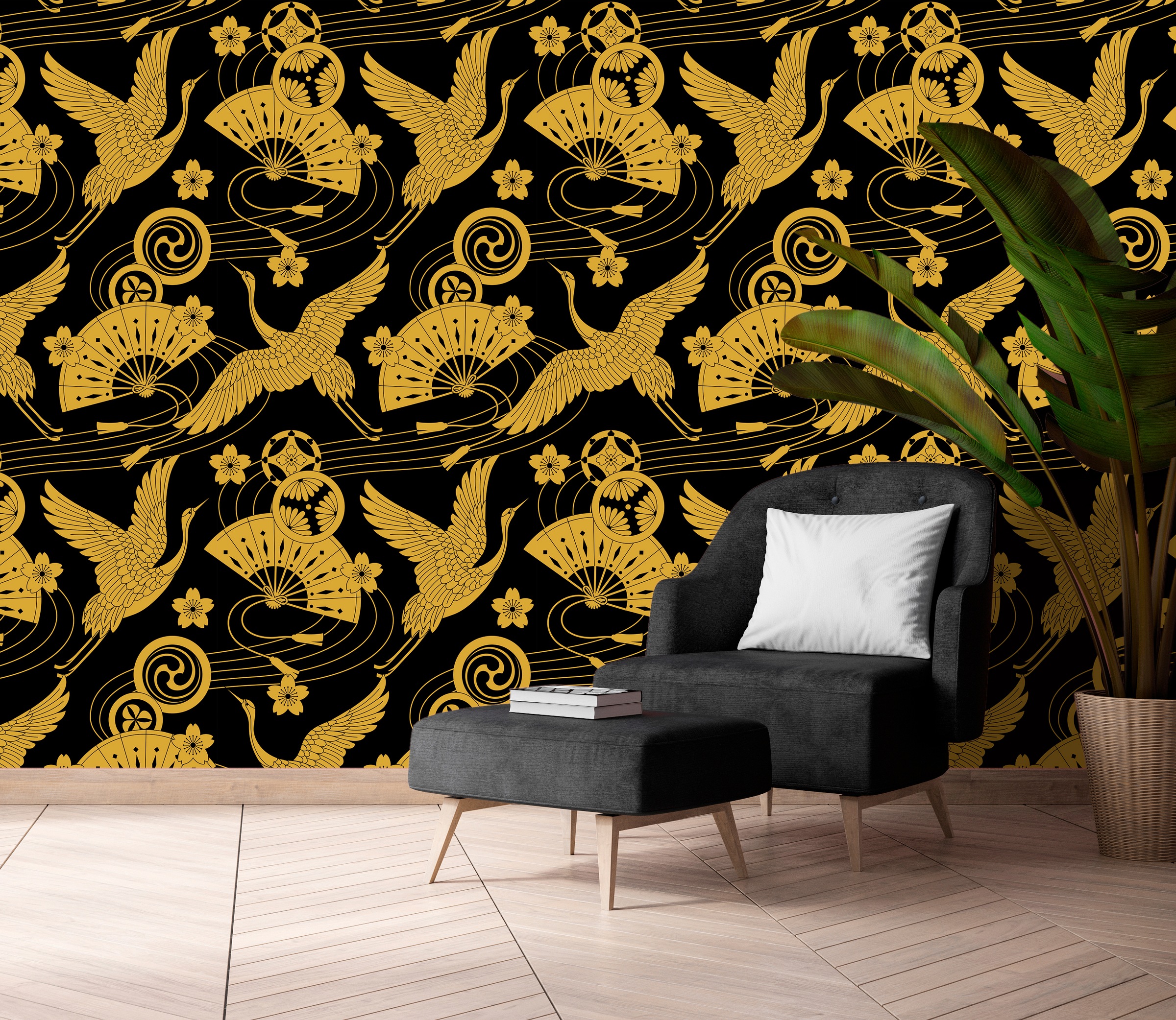 queence Vinyltapete »Melisa«, animal print-Fellimitat-Motiv-bedruckt-Reptilienprägung-tropisch, 90x250cm, selbstklebend, kinderleichte Anbringung, Sticker