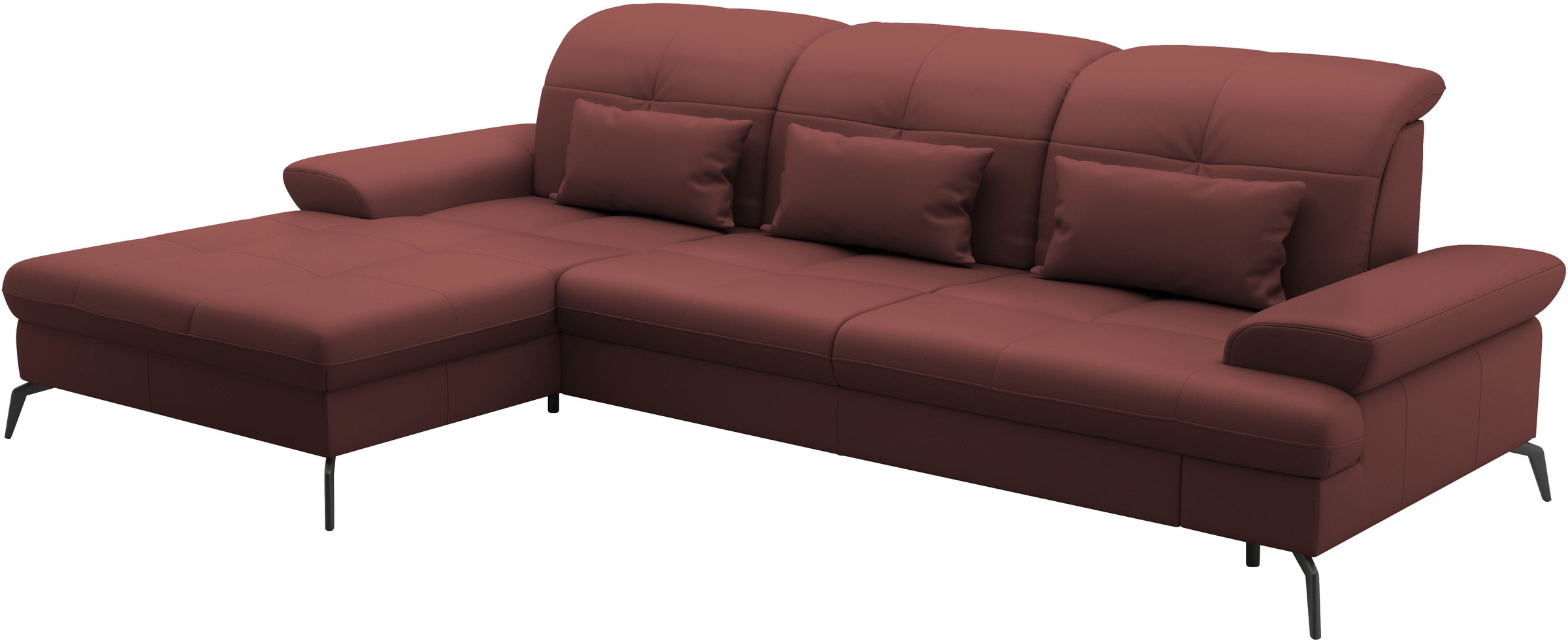 sit&more Ecksofa »Amica«, inkl Sitztiefenverstellung und Armteilverstellung
