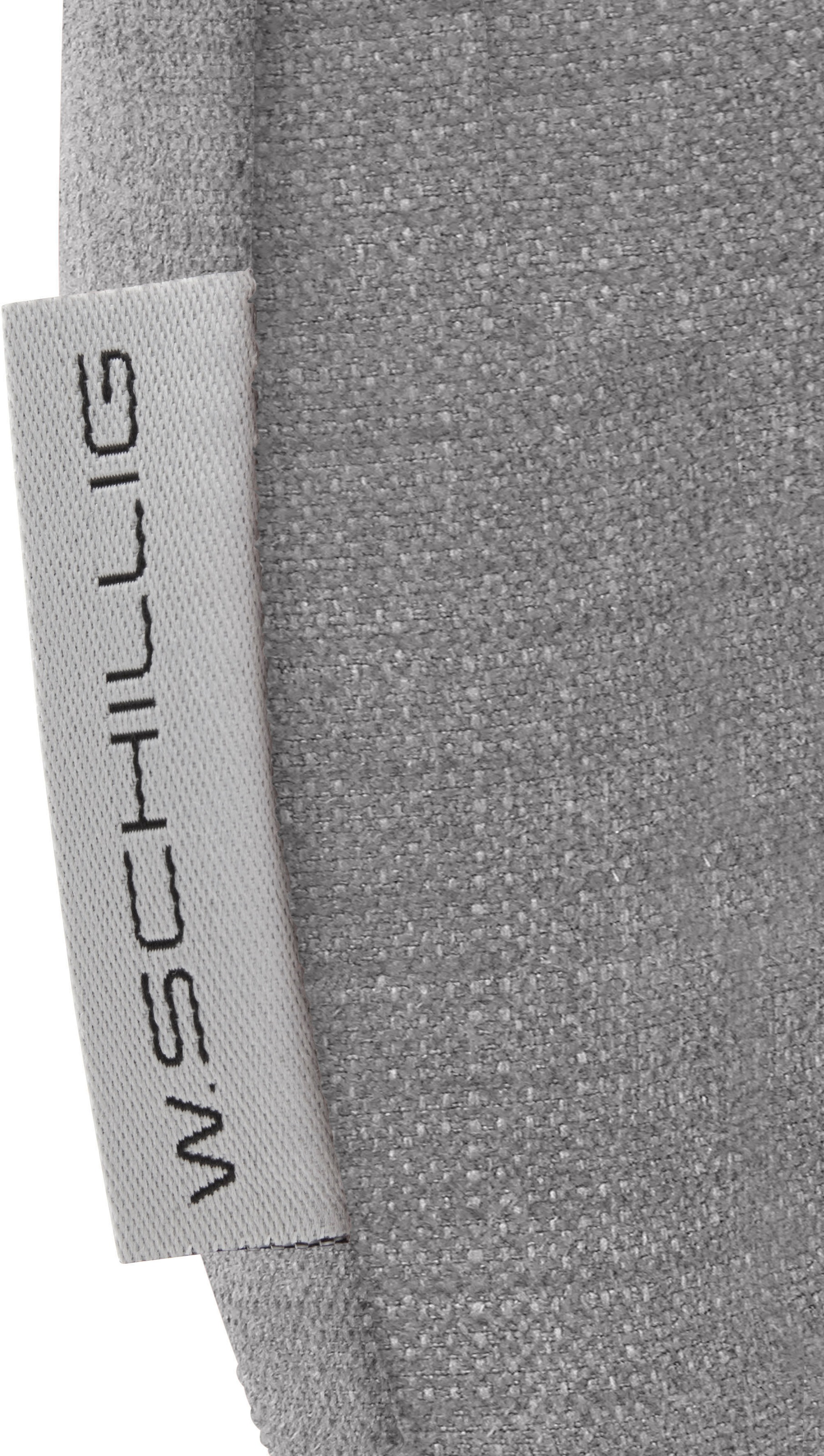 W.SCHILLIG Hocker »enjoy&MORE«, Füße silber matt, Breite 106 cm