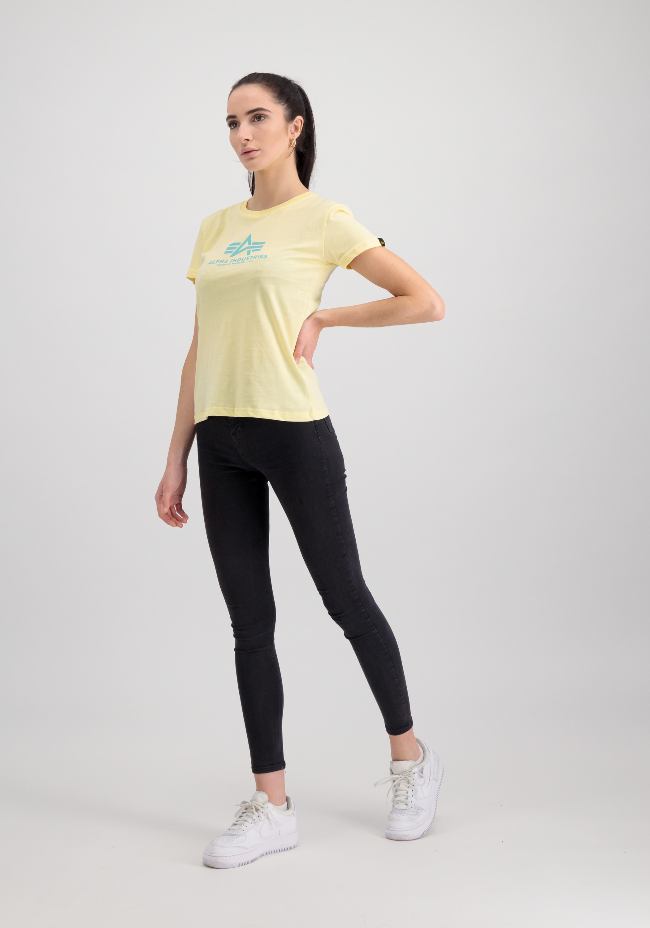 Alpha Industries T-Shirt »Alpha Industries Women - T-Shirts New Basic T-Shirt BL W«
