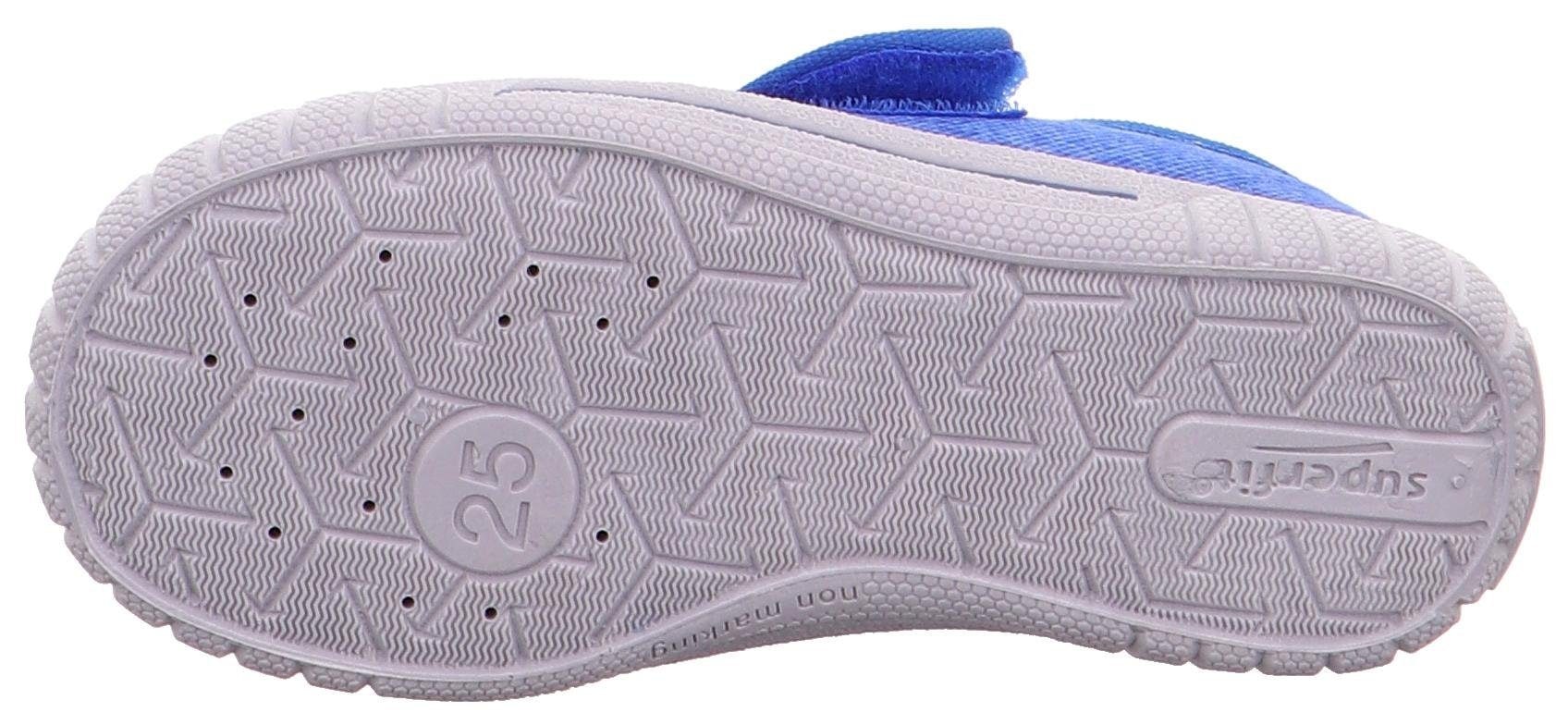 Superfit Hausschuh »Bill WMS: Mittel«  Kindergarten Schuh im Jeans-Look, Größenschablone zum Download