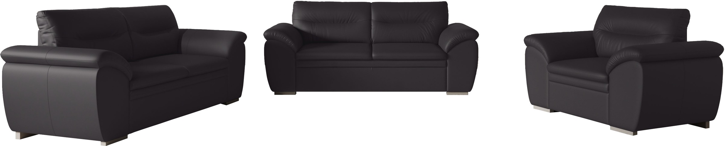 COTTA Polstergarnitur »Leandra« Set bestehend aus: 2-Sitzer & 2,5-Sitzer günstig online kaufen