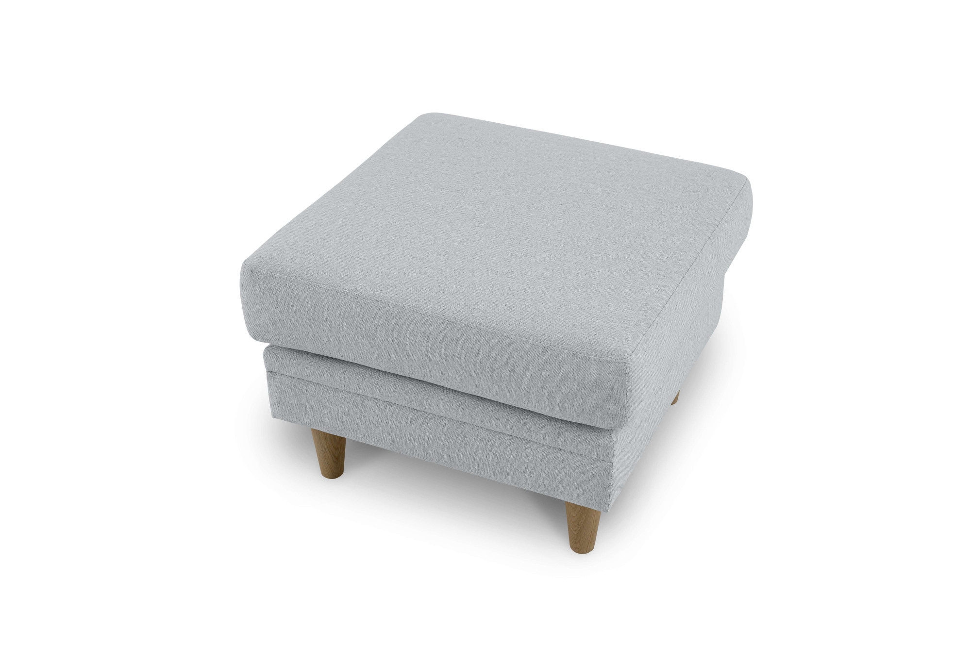 Home affaire Polsterhocker »Arellano, Breite 63 cm« 1 Stk. tlg. klassisches Design, mit Massivholzfüßen, Webstoff fein, Chenille